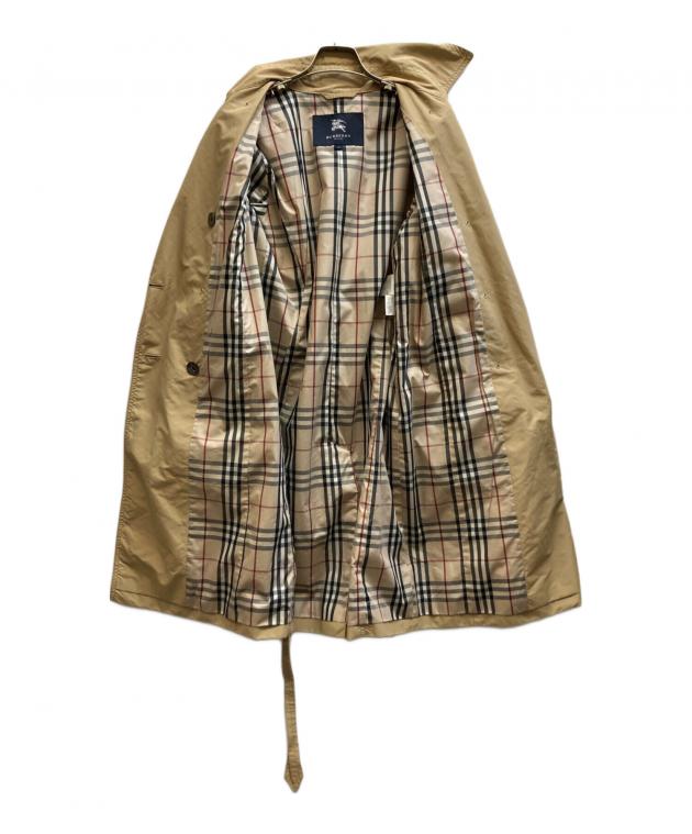 ★美品★BURBERRY LONDON★ナイロントレンチコート★40★イエロー★ 中古・古着通販】BURBERRY LONDON (バーバリーロンドン) トレンチ