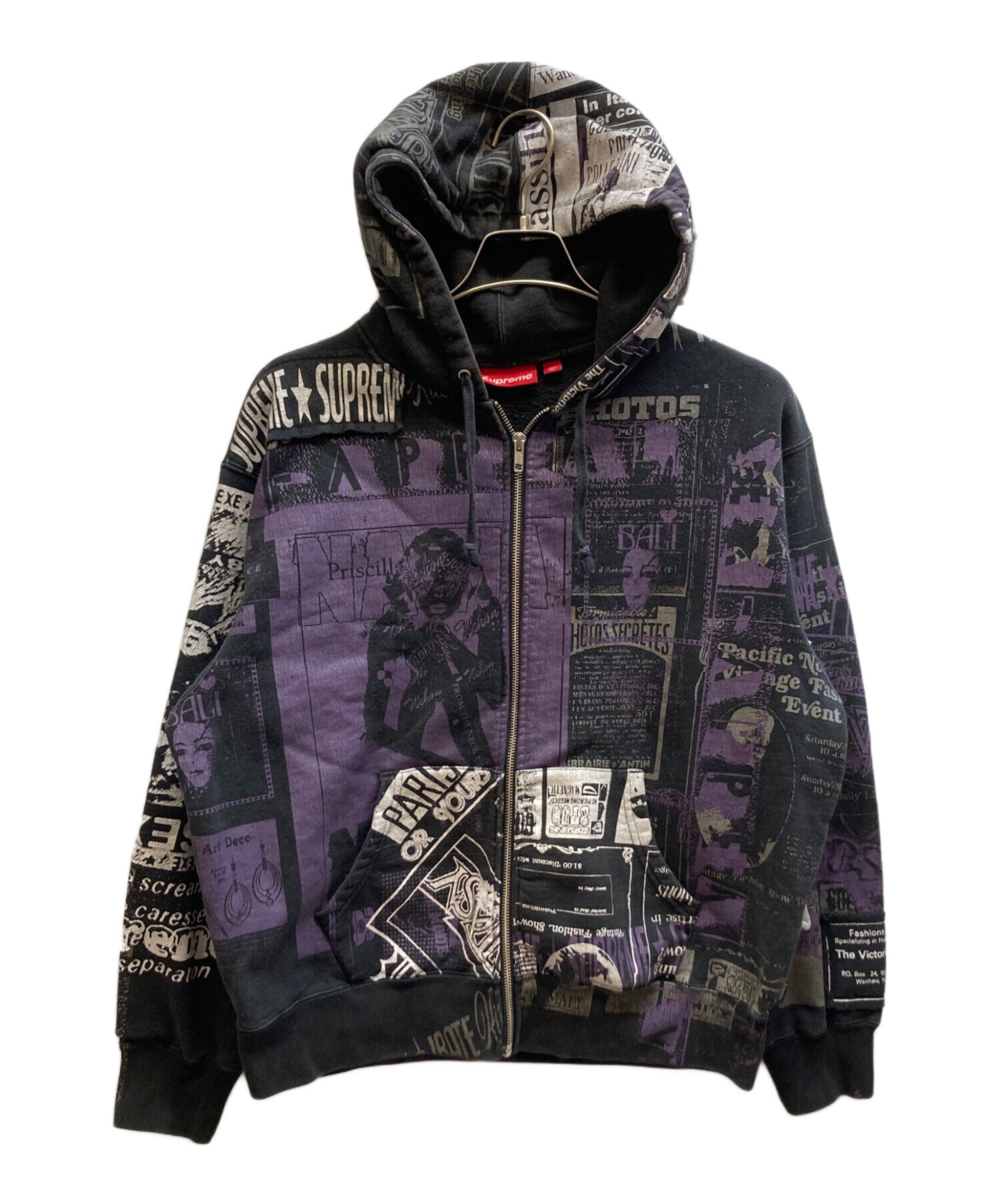 中古・古着通販】SUPREME (シュプリーム) 24SSCollage Zip Up Hooded 