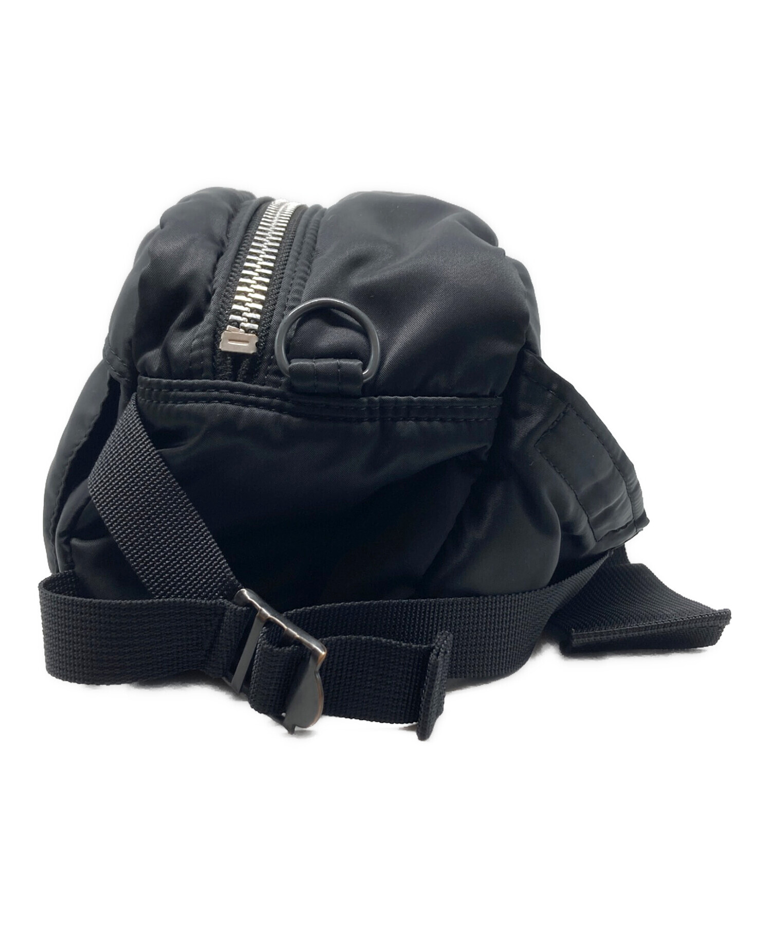 未使用級 PORTER TANKER WAIST BAG/2WAY 中古・古着通販】PORTER (ポーター) TANKERウエストバッグ ブラック