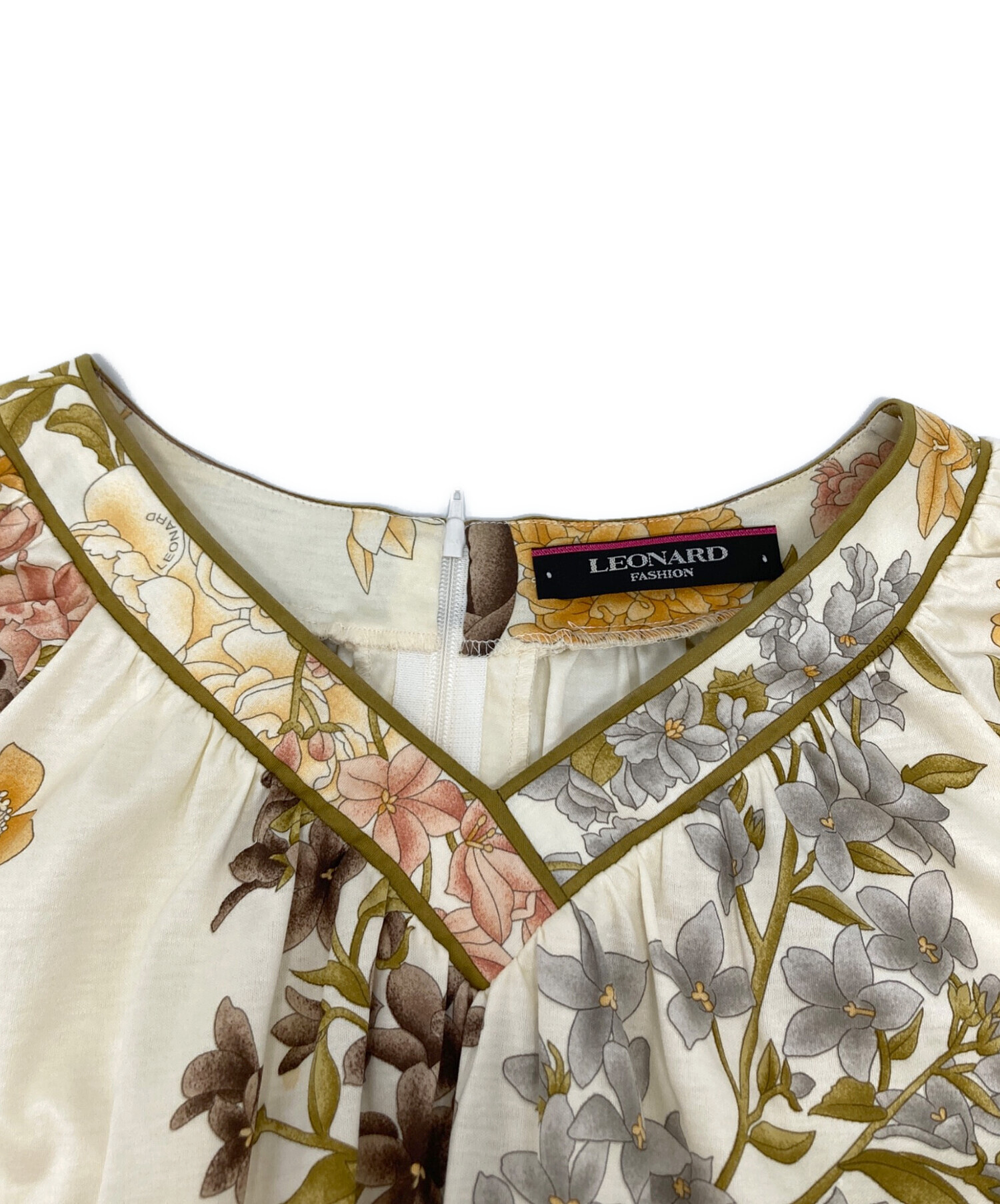 中古・古着通販】LEONARD FASHION (レオナールファッション) 半袖花柄