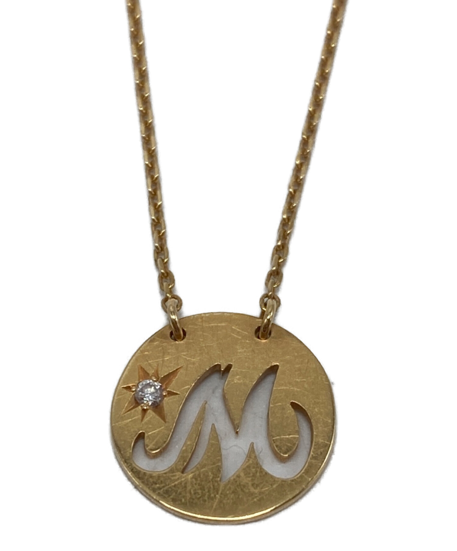 【美品】STAR JEWELRY Girlイニシャルネックレスとピアス 10K 中古・古着通販】STAR JEWELRY (スタージュエリー) イニシャル