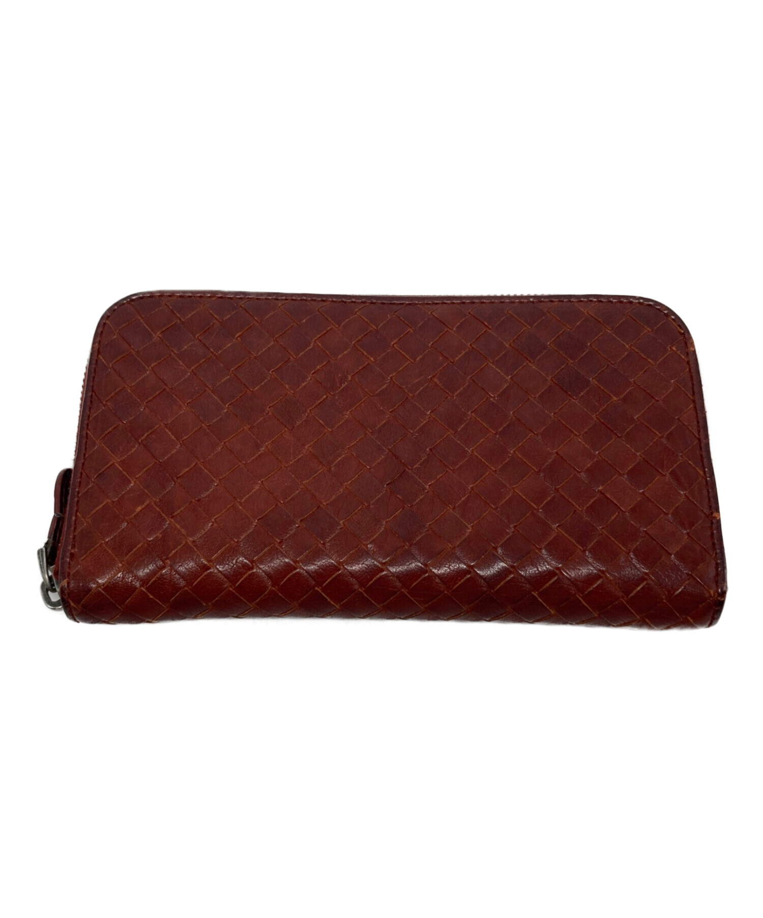 赤柴 中古・古着通販】BOTTEGA VENETA (ボッテガベネタ) 長財布 / 114076