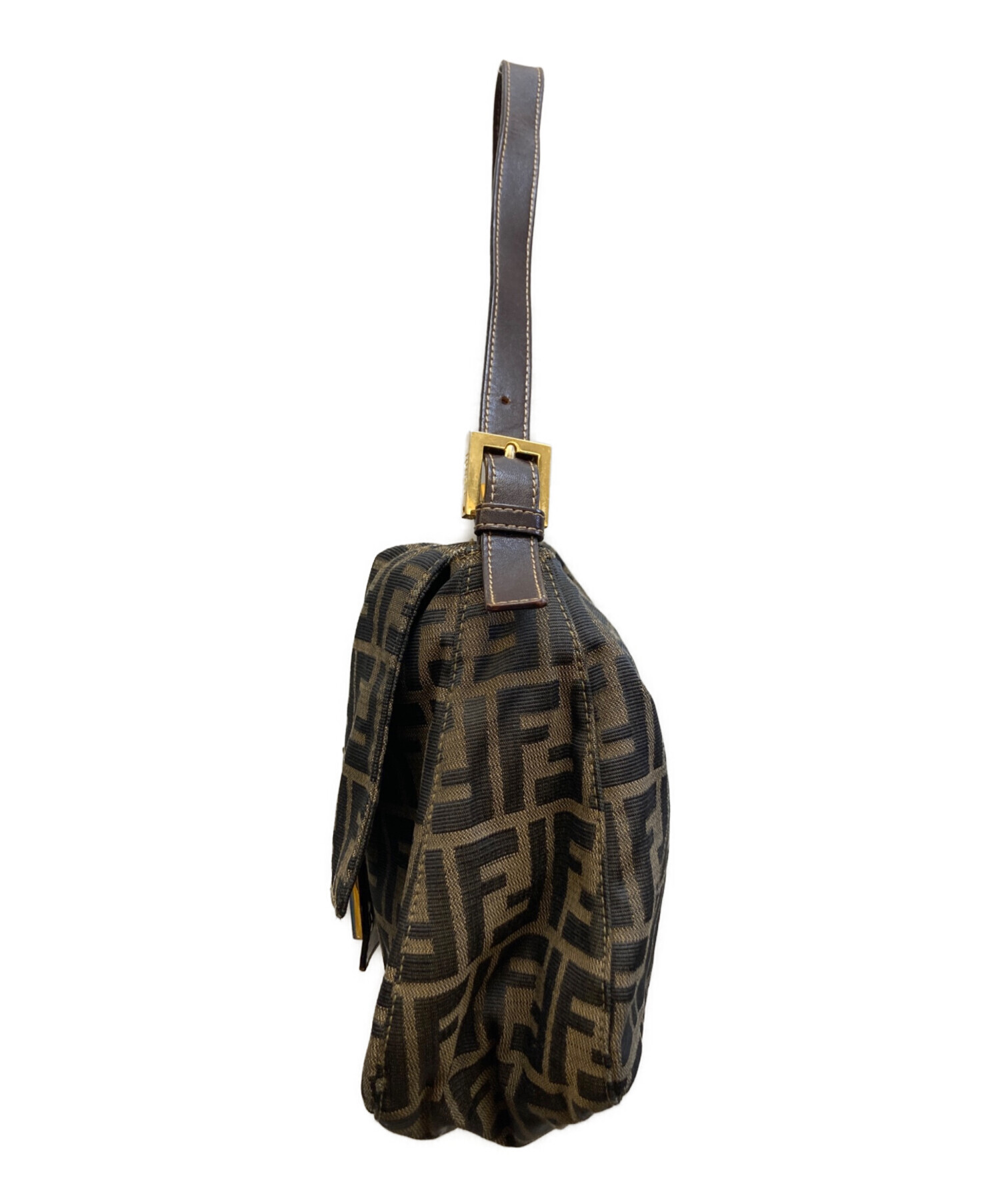 中古・古着通販】FENDI (フェンディ) ズッカ柄ハンドバッグ ブラウン