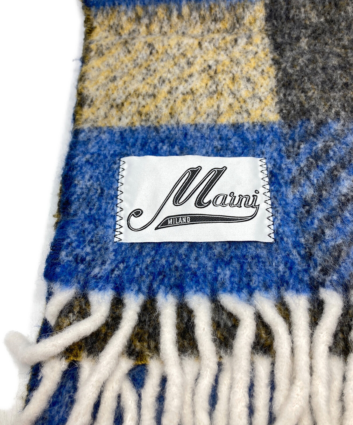 中古・古着通販】MARNI (マルニ) 大判チェックマフラー / SCZC0038Y0