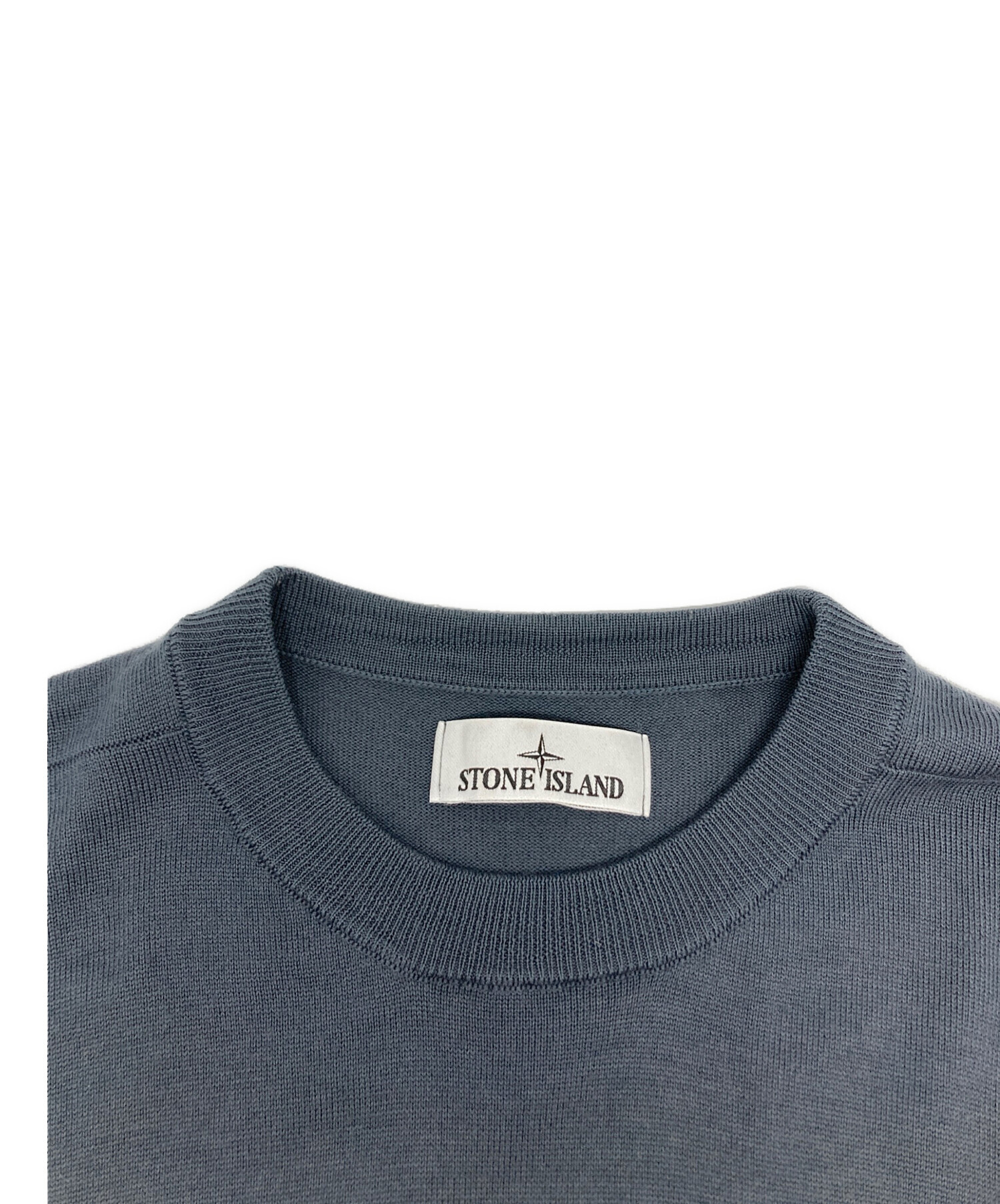 Stone  スウェット L チャコールグレー ワッペン 極美品 中古・古着通販】STONE ISLAND (ストーンアイランド) ワッペンパッチ