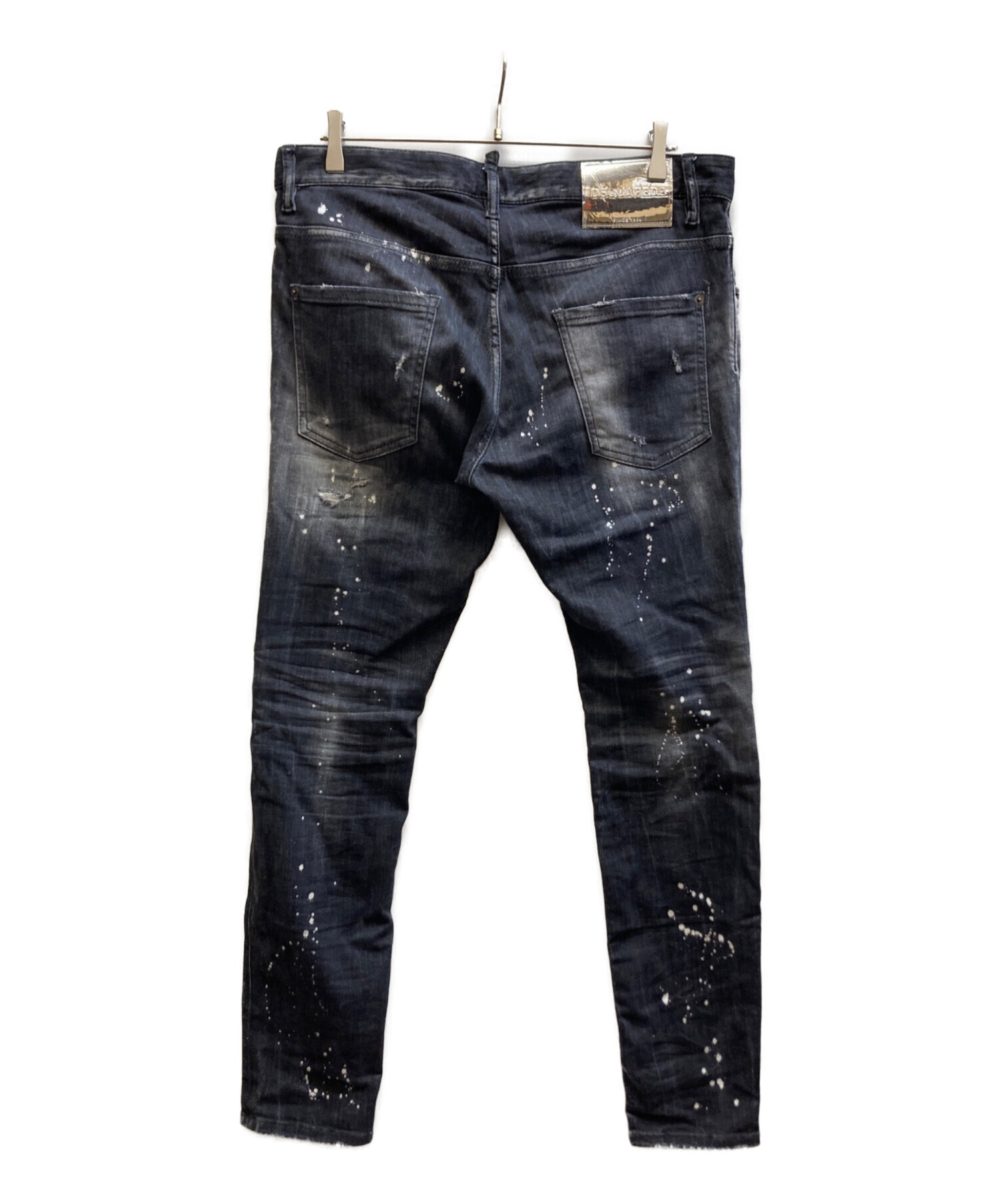 dsquared2 デニムシャツ ダメージ加工 50 希少 50 XL相当