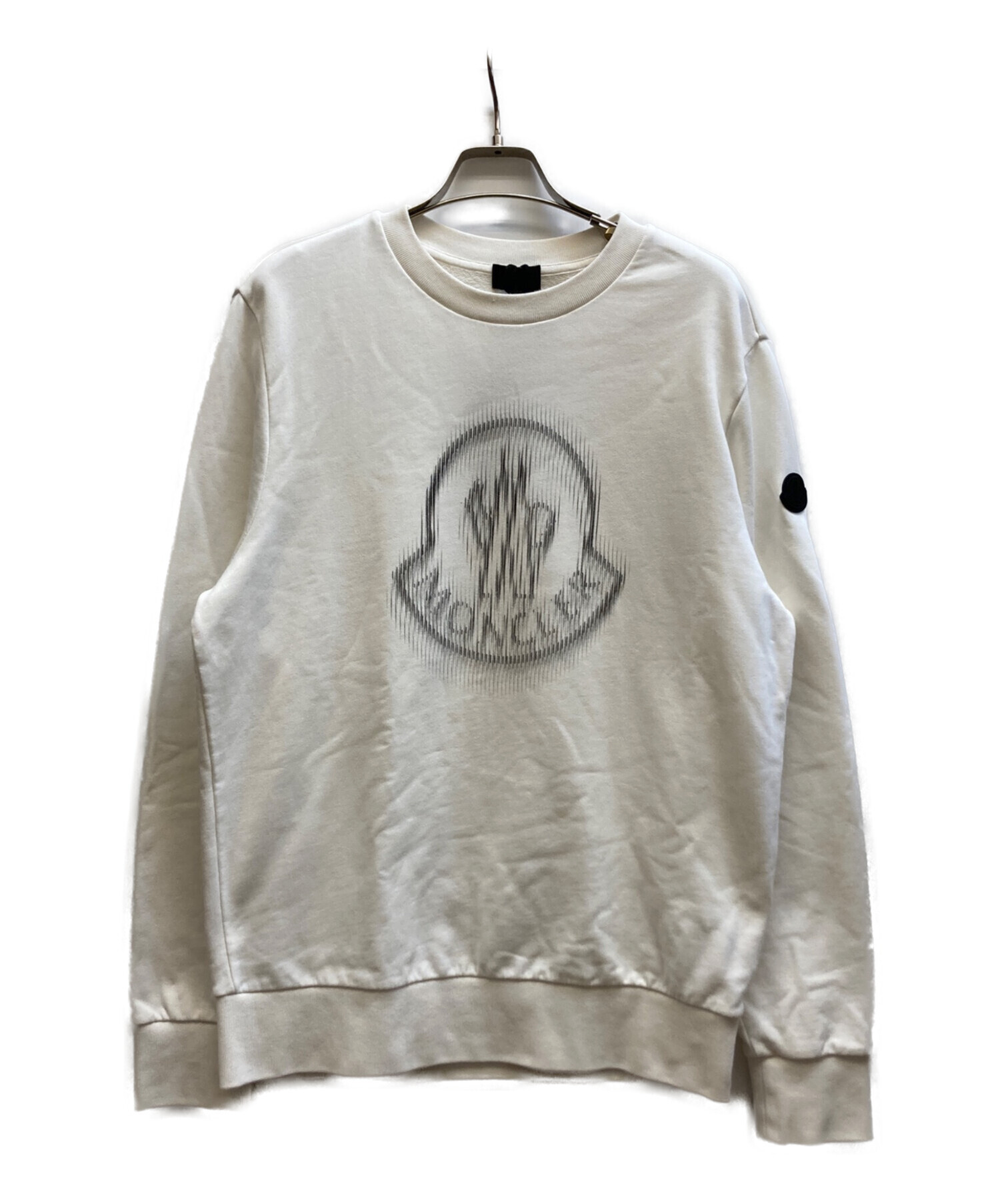 中古・古着通販】MONCLER (モンクレール) BLURRED LOGO SWEATSHIRT