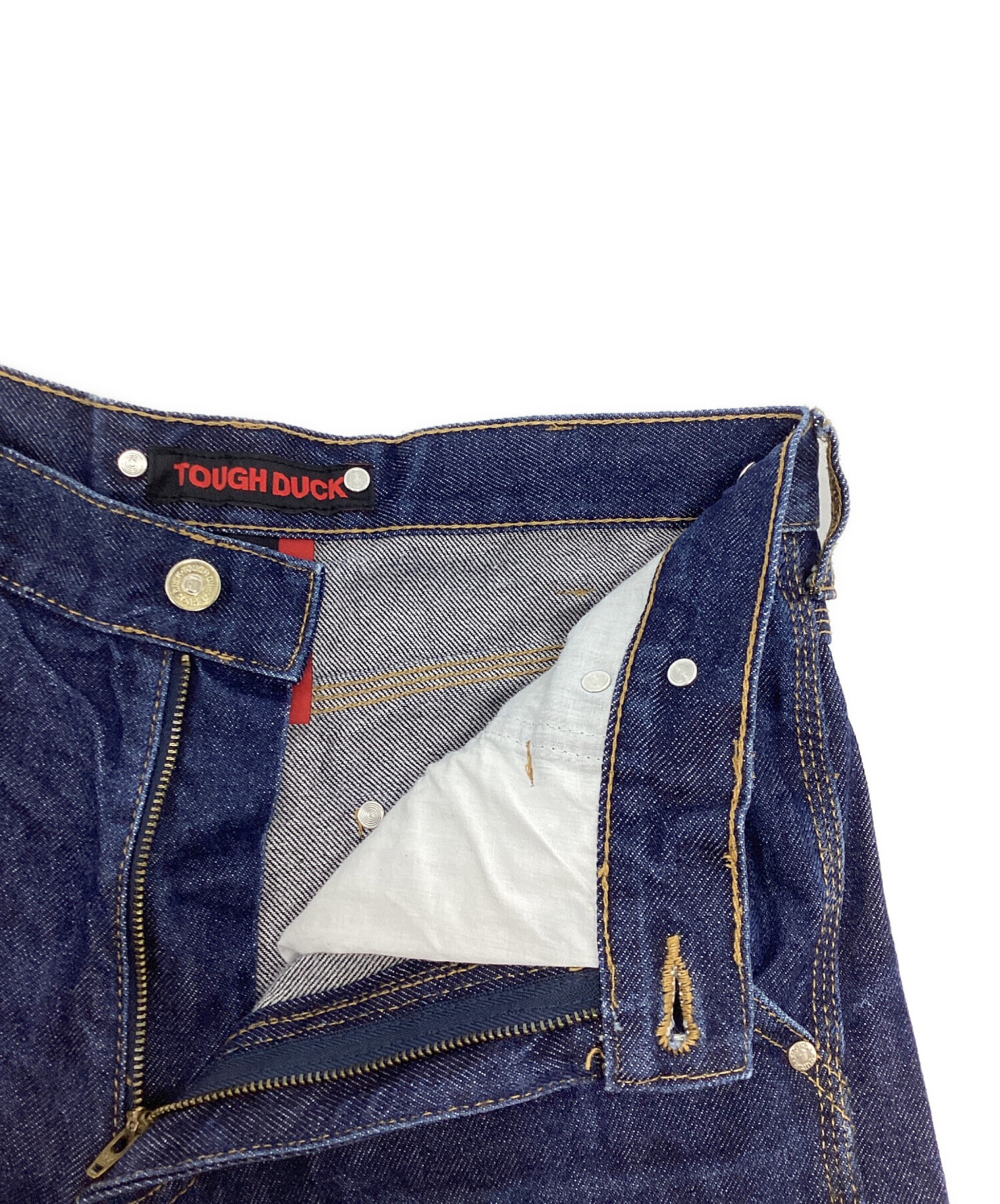 中古・古着通販】TOUGHDUCK (タフダック) ダブルニーデニムパンツ