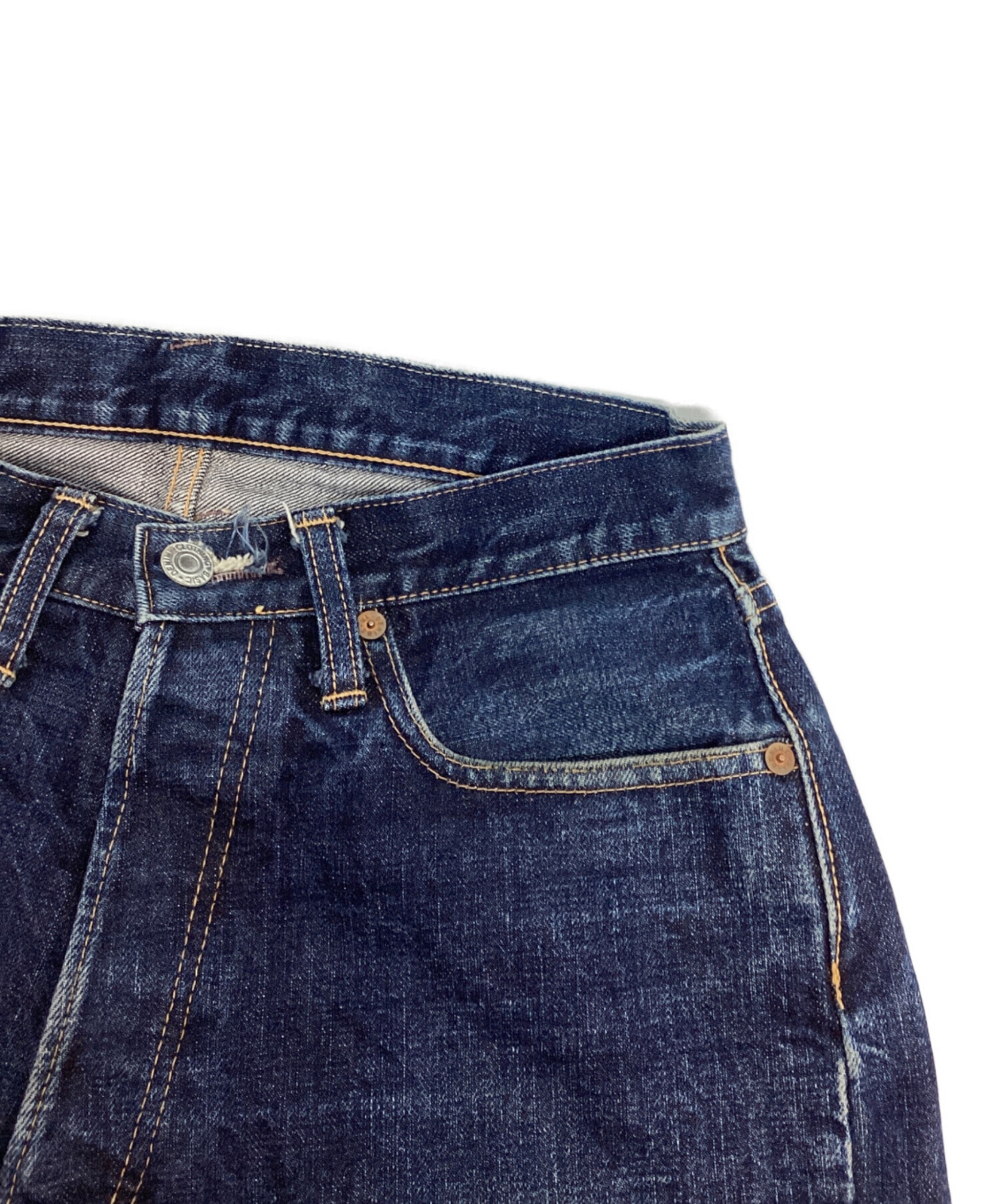 中古・古着通販】DENIME (ドゥニーム) セルビッチデニムパンツ 