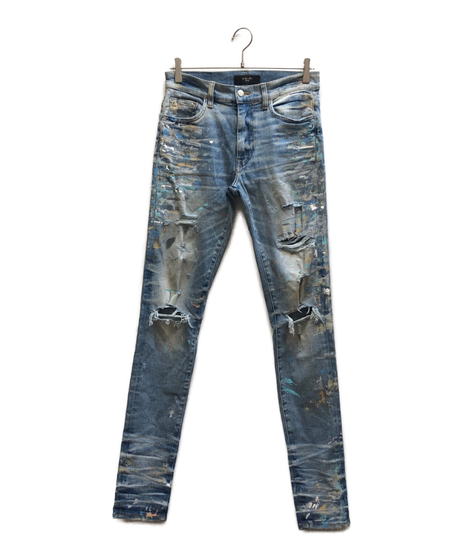 中古・古着通販】AMIRI (アミリ) スキニーデニムパンツ インディゴ