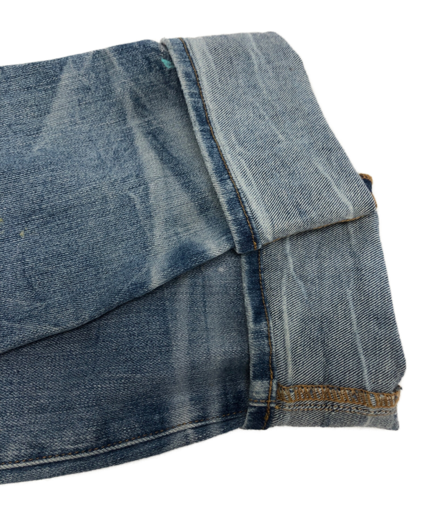 【加古川店】 中古 AMIRI | アミリ デニムパンツ CRYSTAL STACK FLARE SS23MDF009 国内正規品 インディゴ サイズ：30 【108】 中古・古着通販】AMIRI (アミリ) スキニーデニムパンツ インディゴ