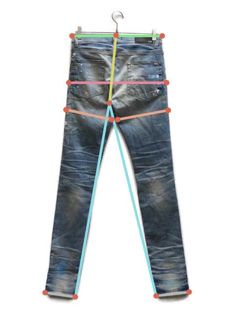 中古・古着通販】AMIRI (アミリ) スキニーデニムパンツ インディゴ
