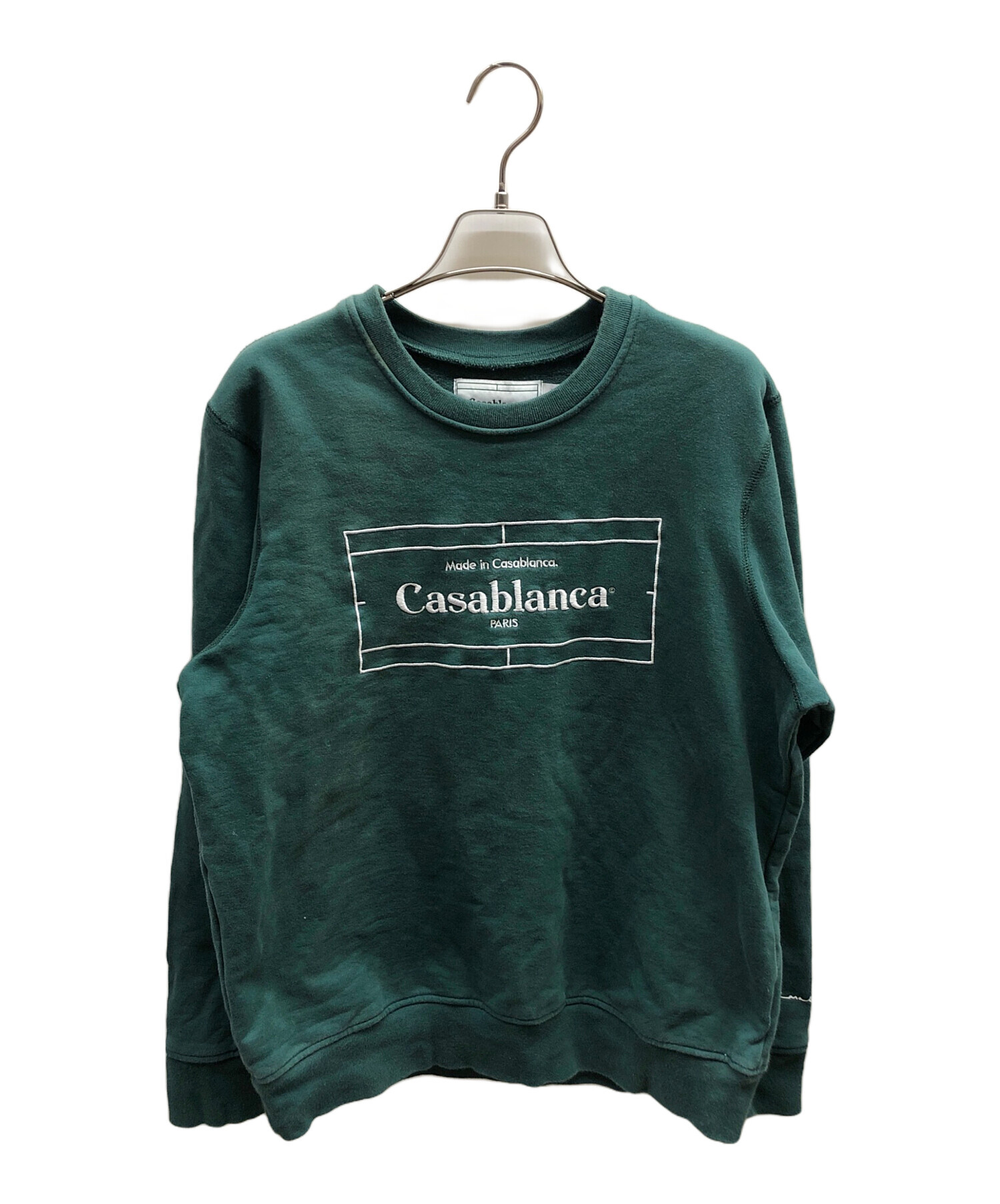 中古・古着通販】CASABLANCA (カサブランカ) スウェット グリーン
