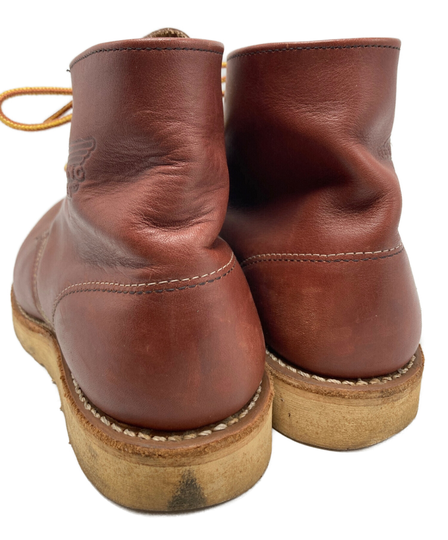中古・古着通販】RED WING (レッドウィング) ワークブーツ レッド 