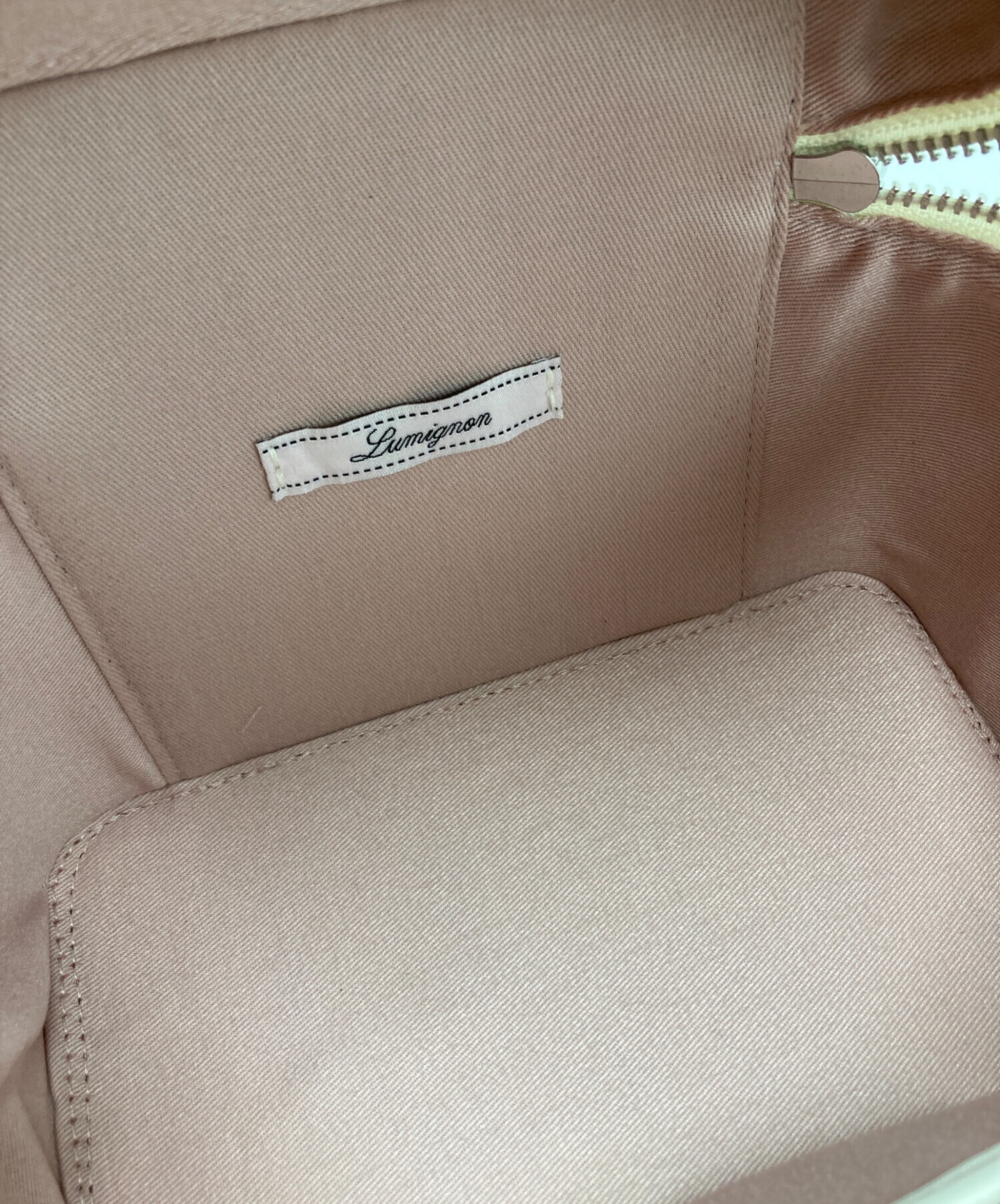 中古・古着通販】lumignon (ルミニョン) キルティング ファー バニティ