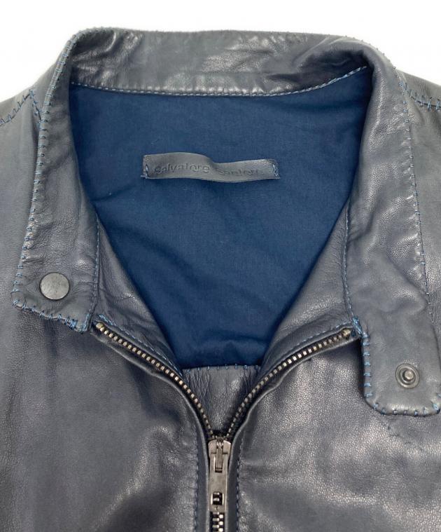 サルバトーレ サントロ Salvatore Santoro レザージャケット 中古・古着通販】Salvatore Santoro (サルヴァトーレサントロ) レザー