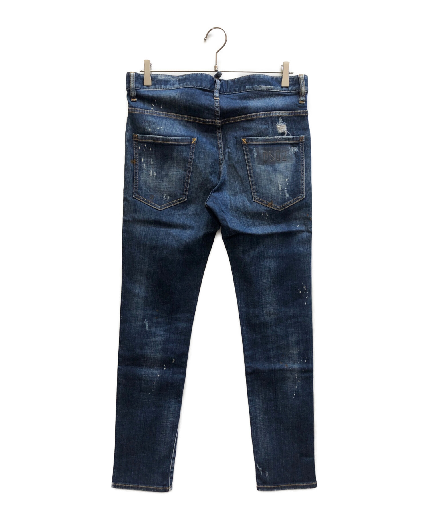 DSQUARED2 SkinnyDanJean イタリア製 中古・古着通販】DSQUARED2 (ディースクエアード) SKATER JEANS