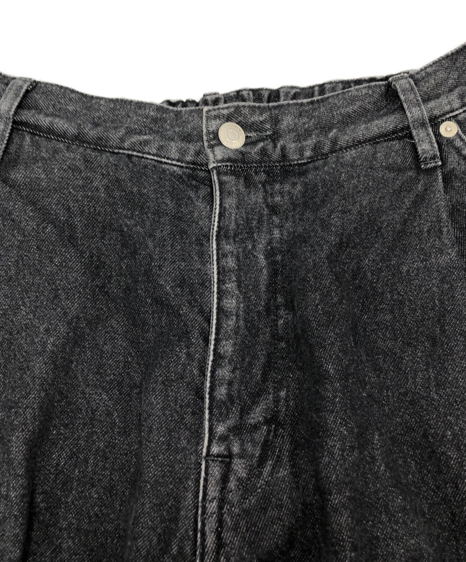 中古・古着通販】NEON SIGN (ネオンサイン) Wide denim slacks “Used