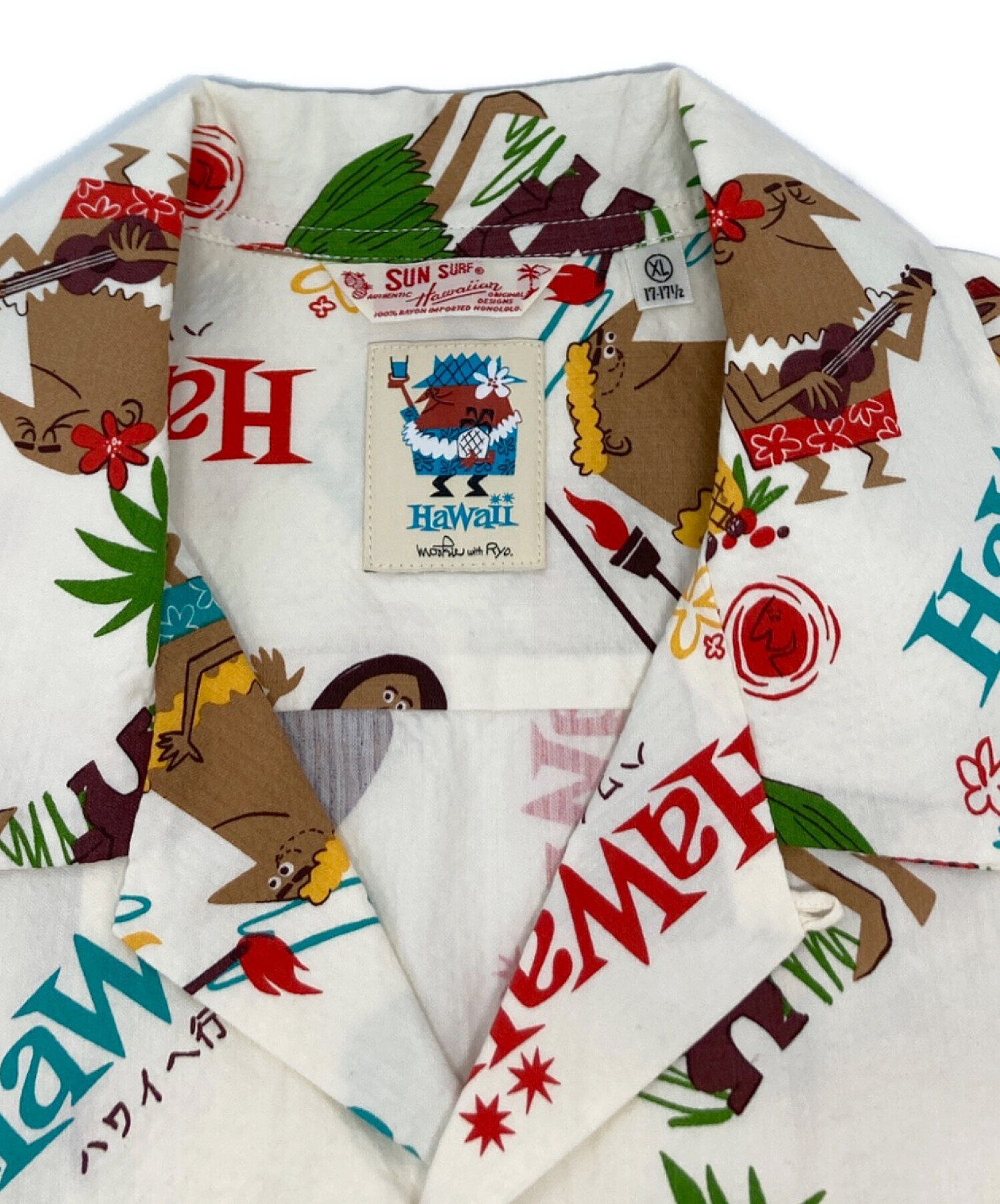 中古・古着通販】Sun Surf (サンサーフ) COTTON SEERSUCKER OPEN SHIRT