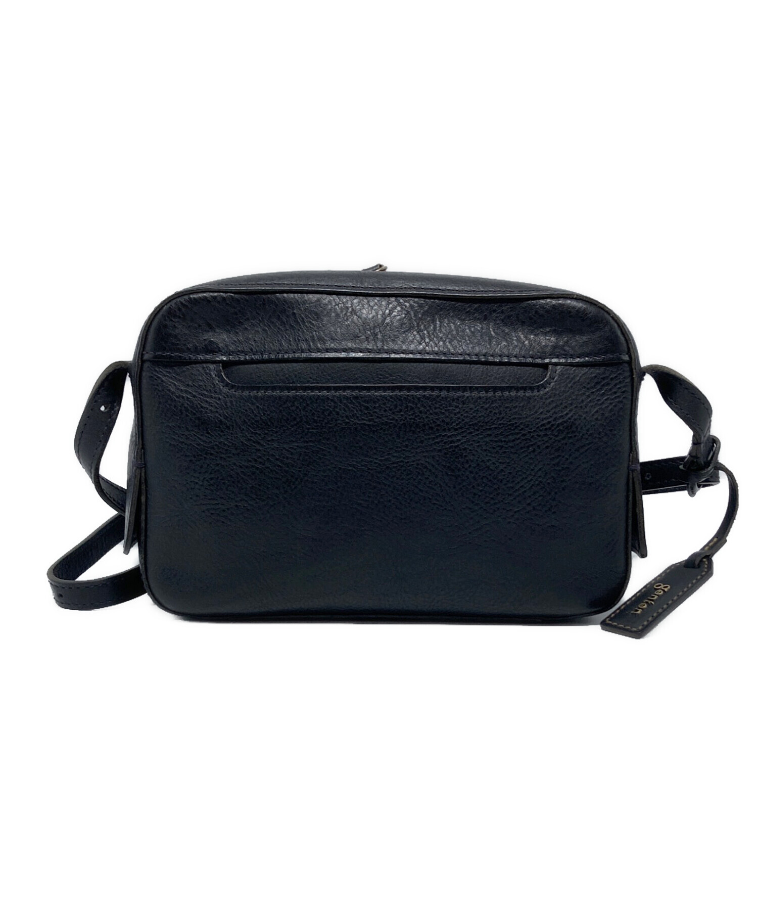 中古・古着通販】genten (ゲンテン) トスカBOX型ミニショルダーバッグ