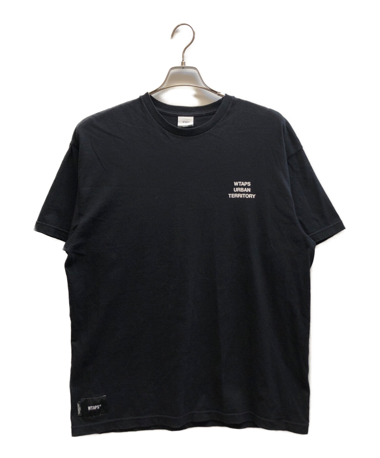 中古・古着通販】WTAPS (ダブルタップス) ロゴTシャツ ブラック サイズ