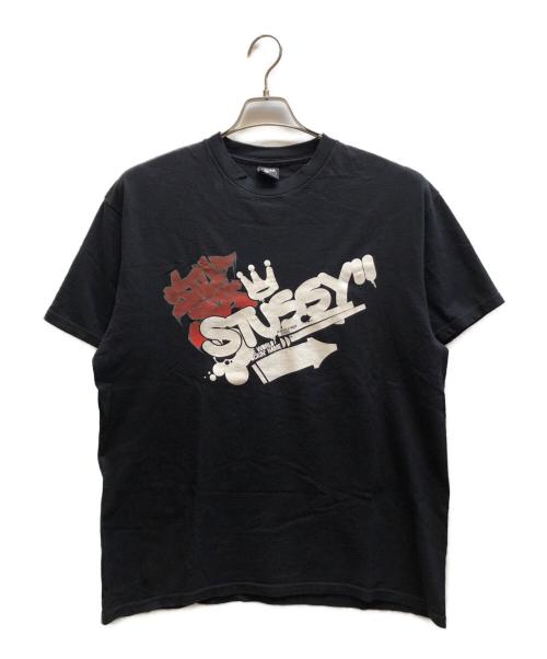 中古・古着通販】stussy (ステューシー) グラフィックロゴTシャツ