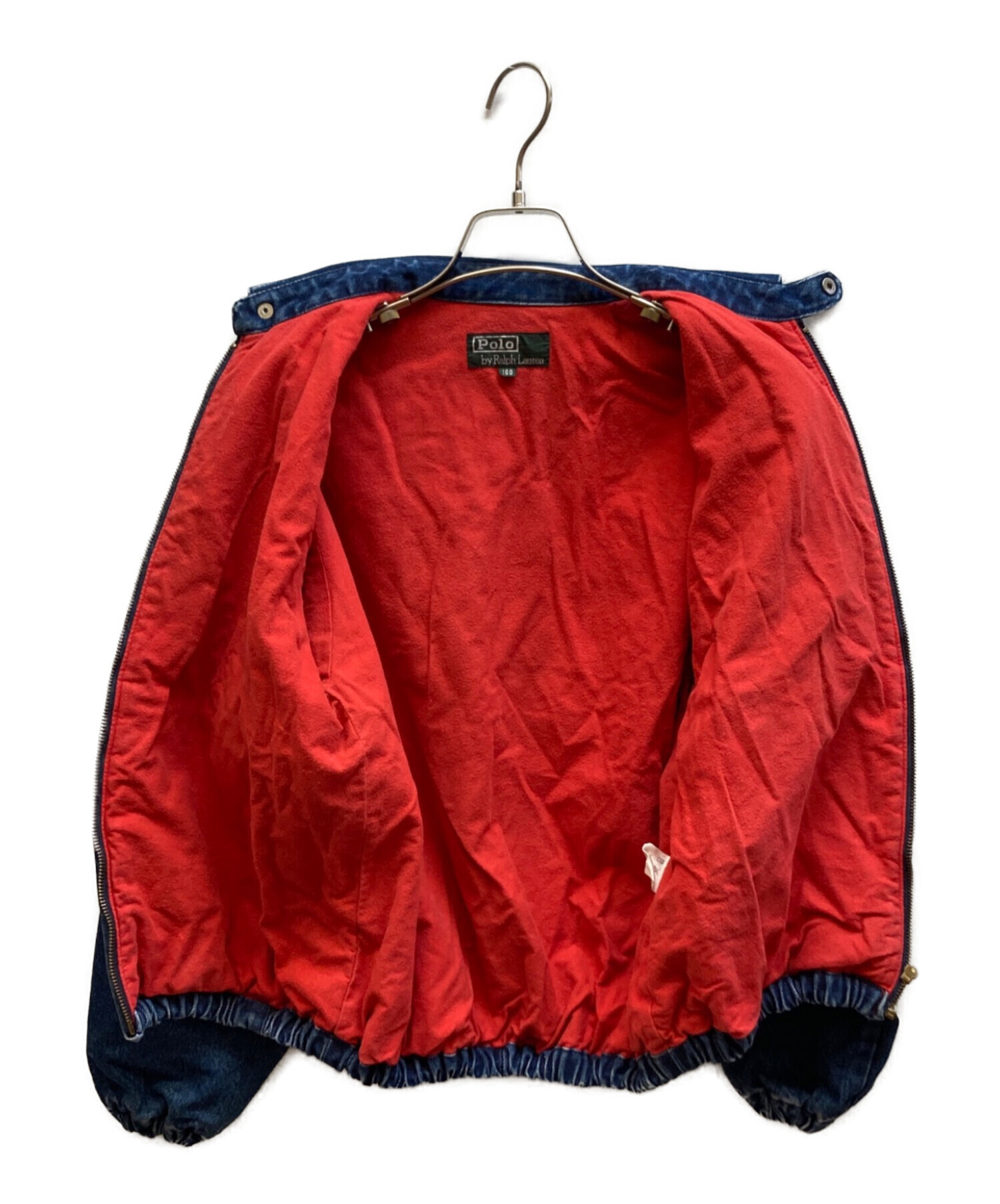 Polo Ralph Lauren 赤 デニムジャケット 80s 90s 中古・古着通販】POLO RALPH LAUREN (ポロ・ラルフローレン) 80~90's