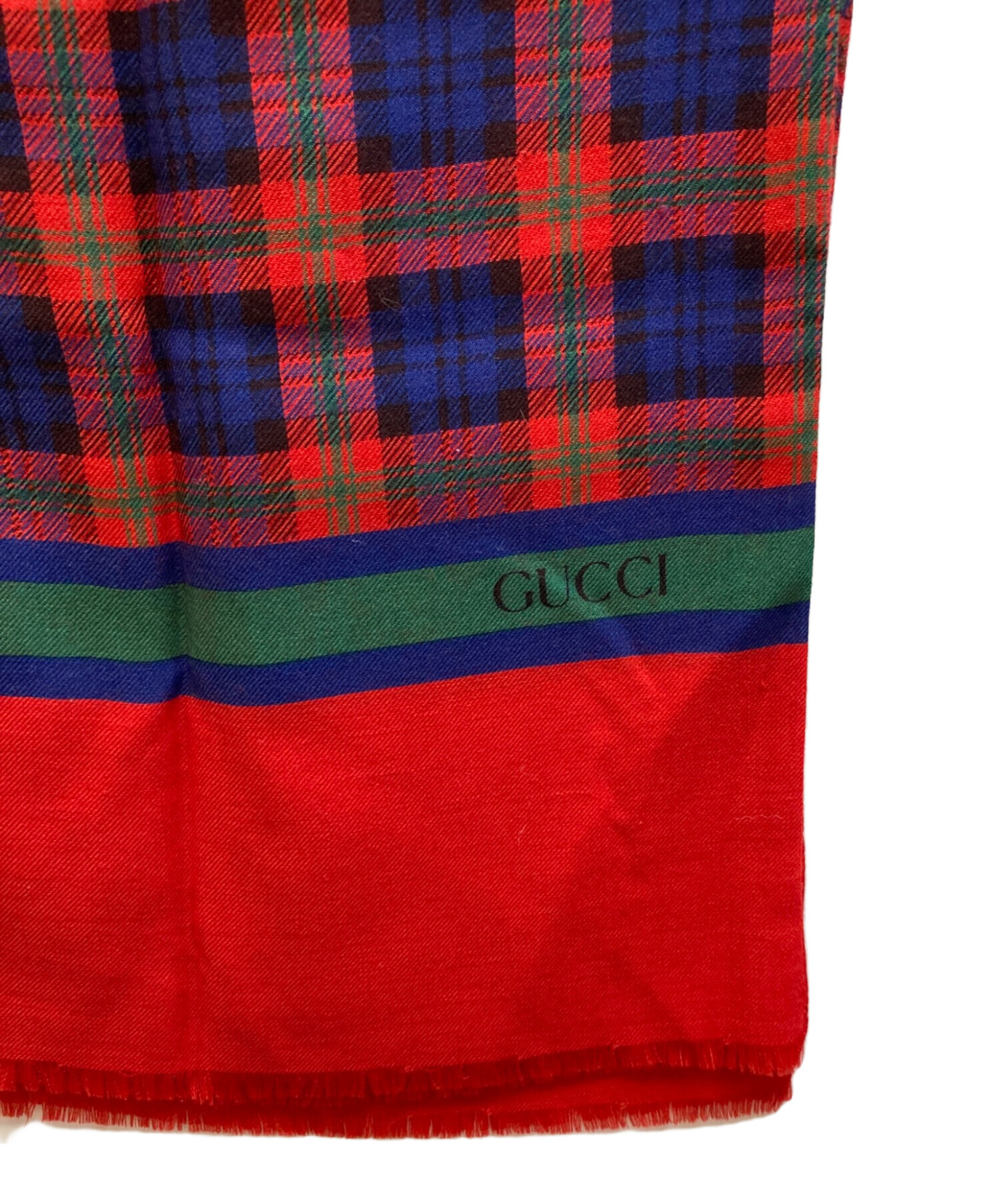 中古・古着通販】GUCCI (グッチ) タイタンフリース柄シルクブレンド