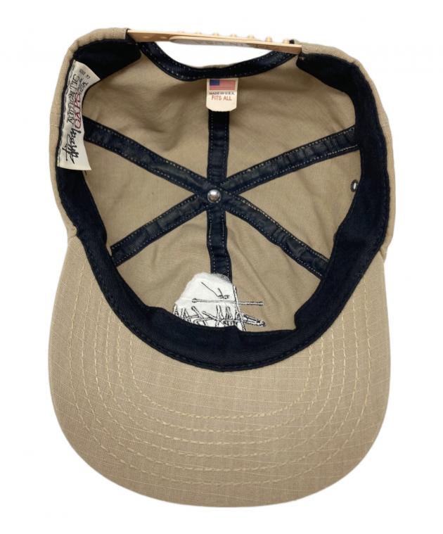 中古・古着通販】stussy (ステューシー) ベースボールキャップ カーキ