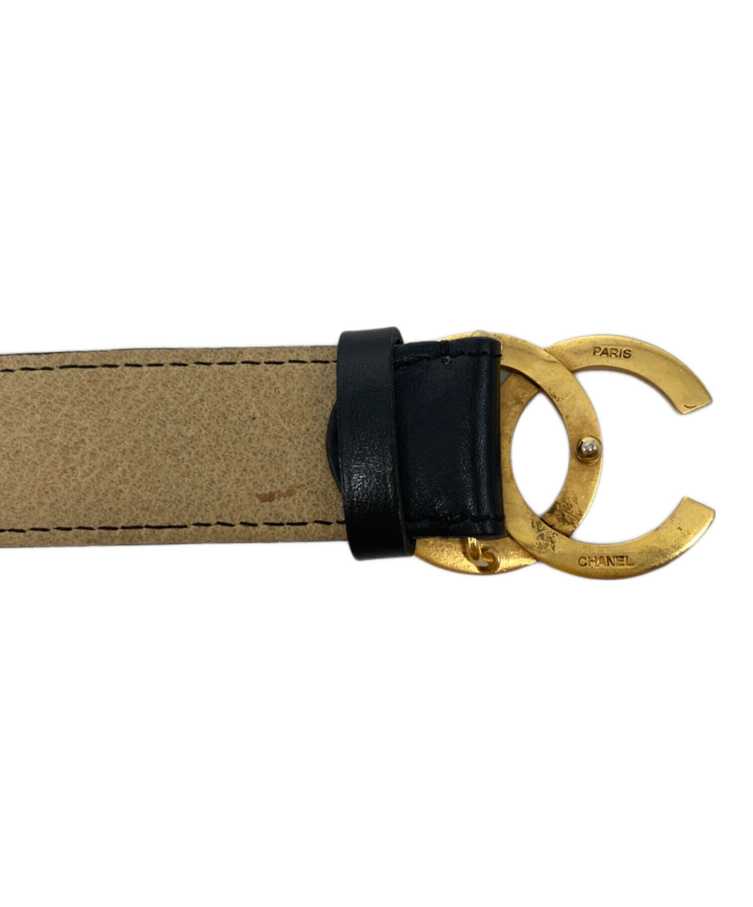中古・古着通販】CHANEL (シャネル) ベルト ブラック｜ブランド・古着