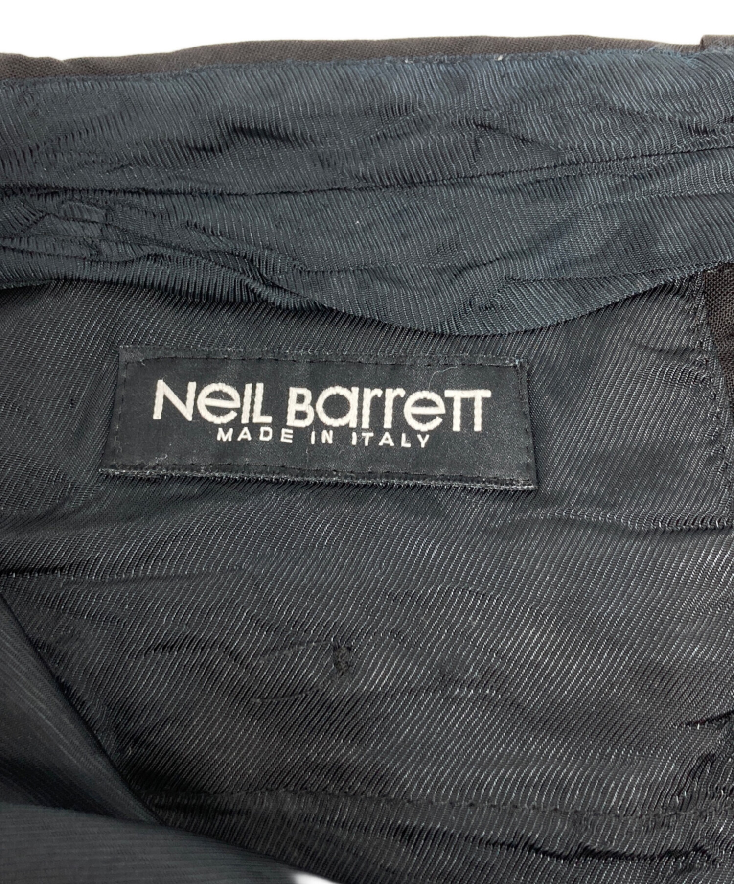 中古・古着通販】NEIL BARRETT (ニールバレット) スラックス ブラック