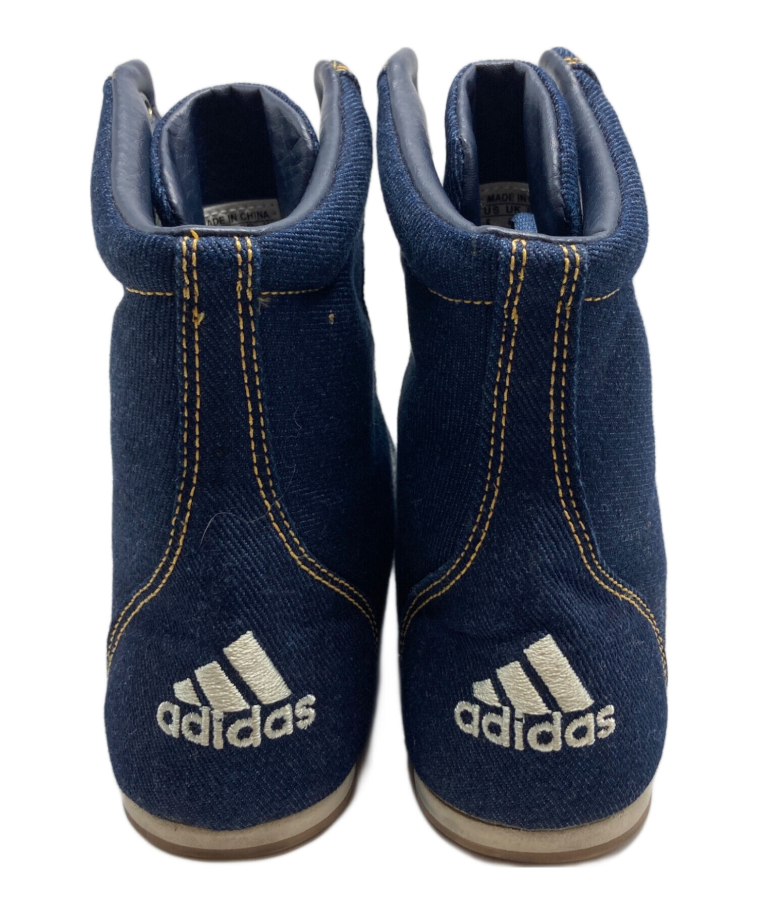 中古・古着通販】adidas (アディダス) デニムボクシングシューズ