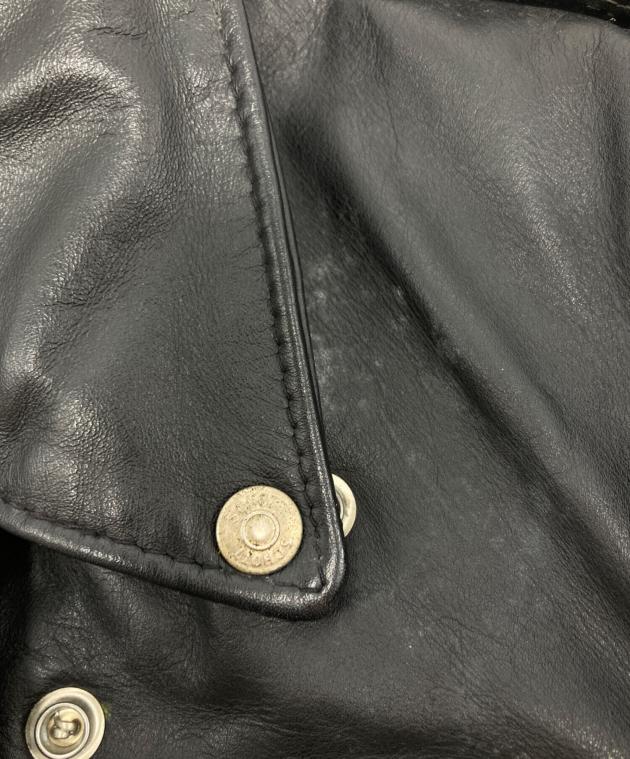 Schott ダブルライダース 36 中古・古着通販】Schott (ショット) ダブルライダースジャケット