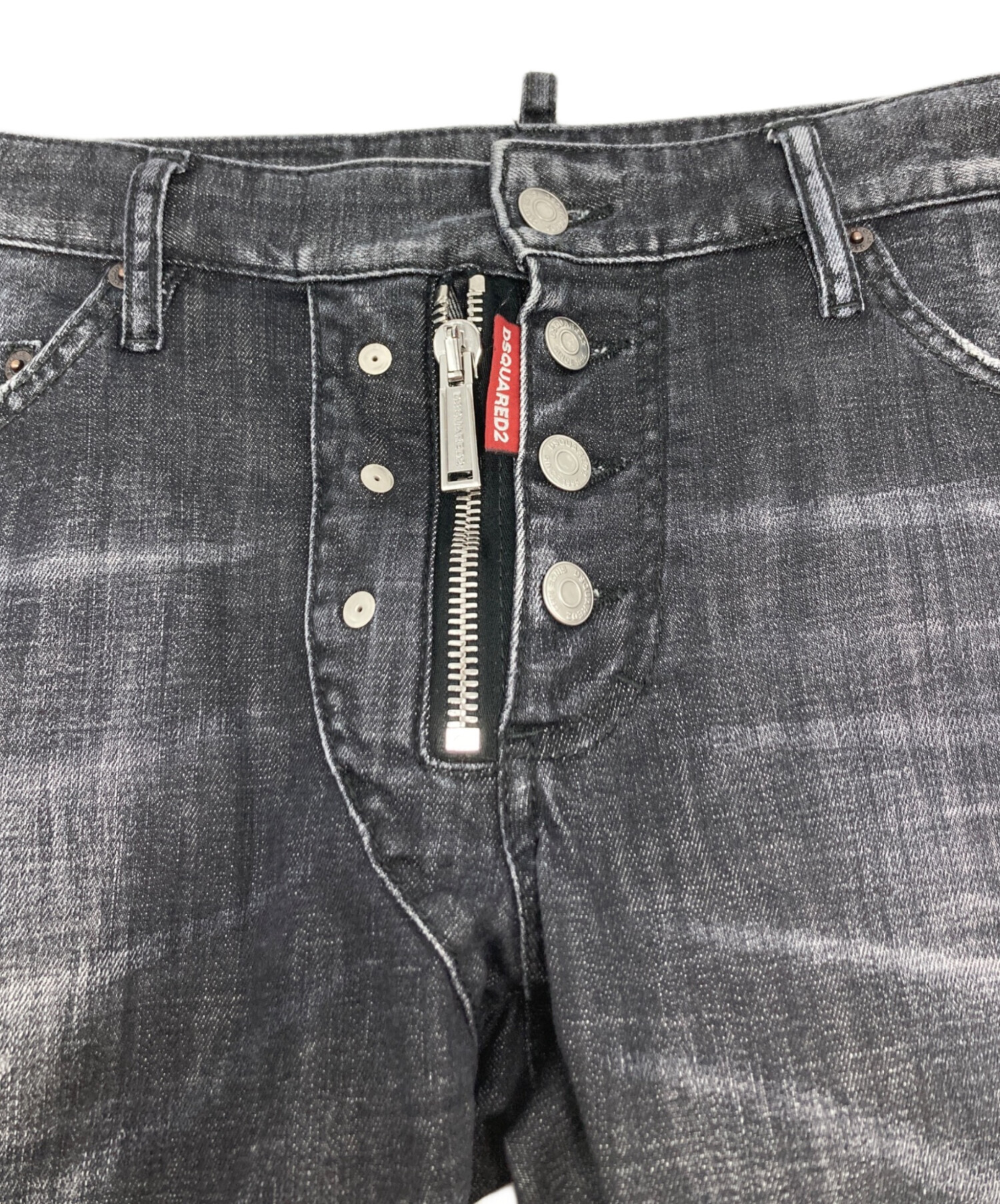 中古・古着通販】DSQUARED2 (ディースクエアード) EASY BLACK WASH