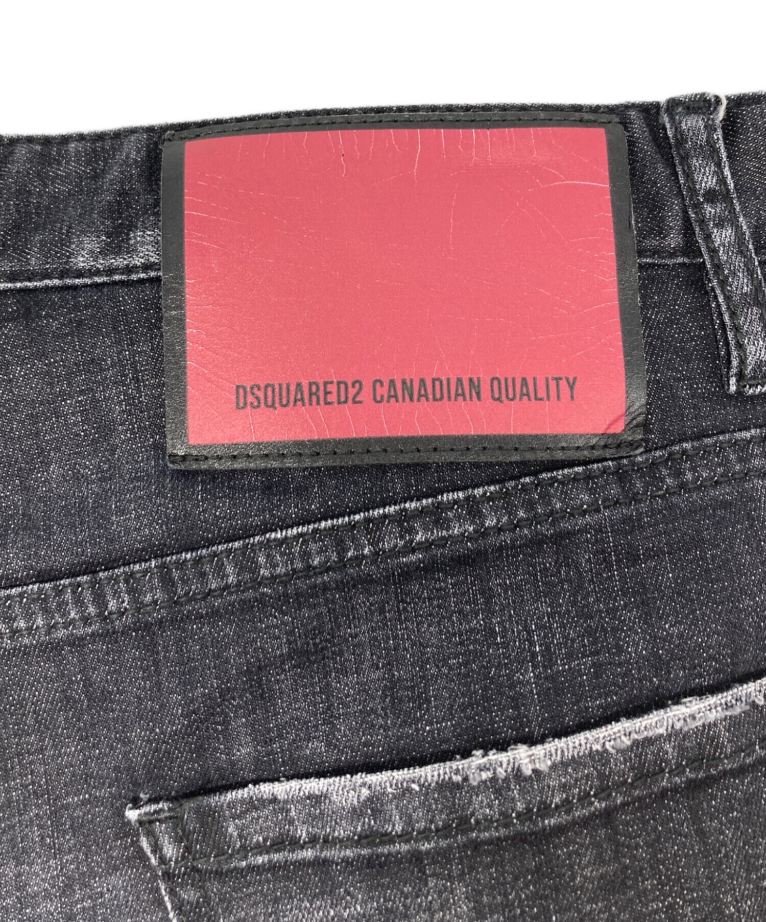 中古・古着通販】DSQUARED2 (ディースクエアード) EASY BLACK WASH