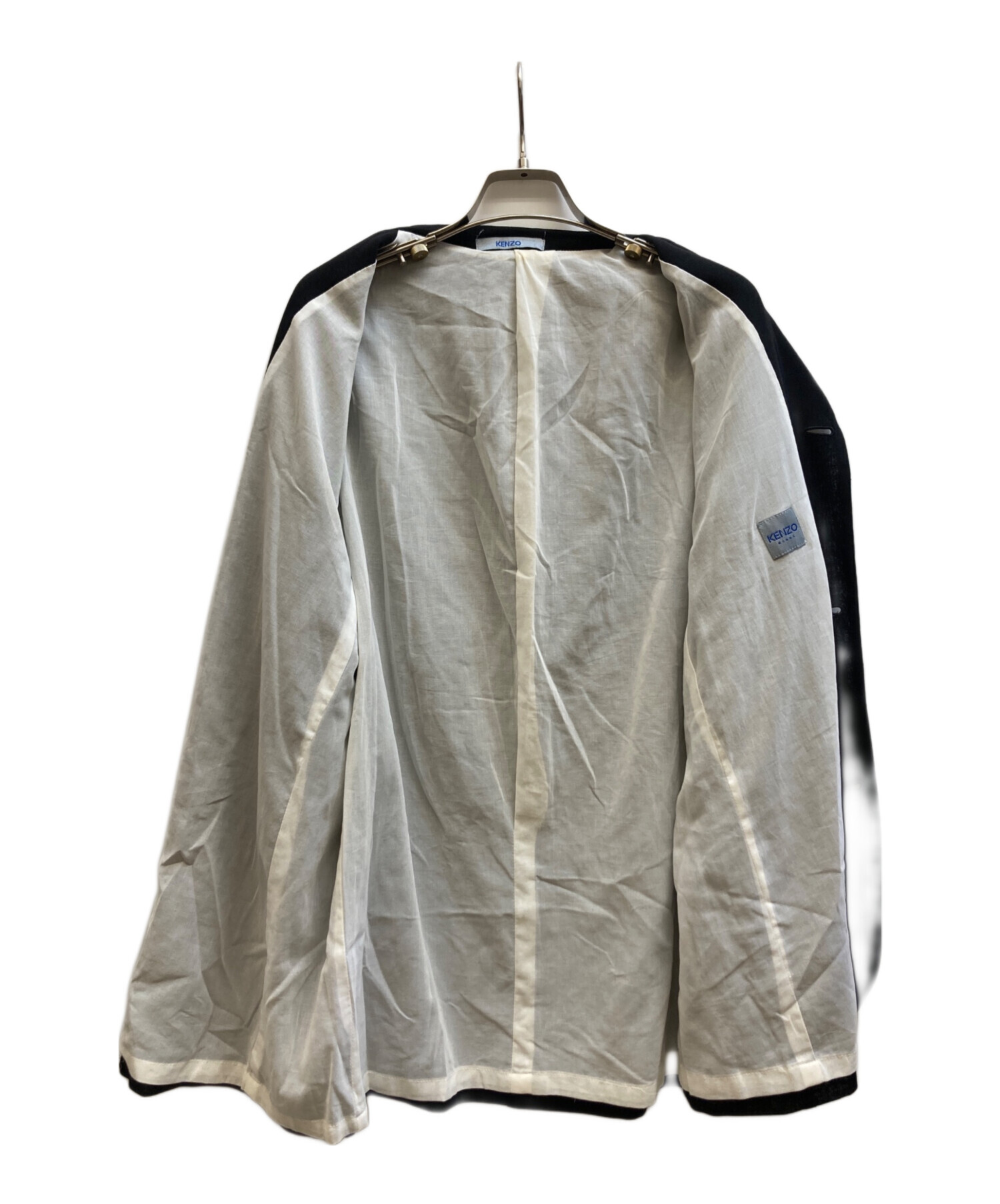 中古・古着通販】KENZO (ケンゾー) シアージャケット ブラック サイズ