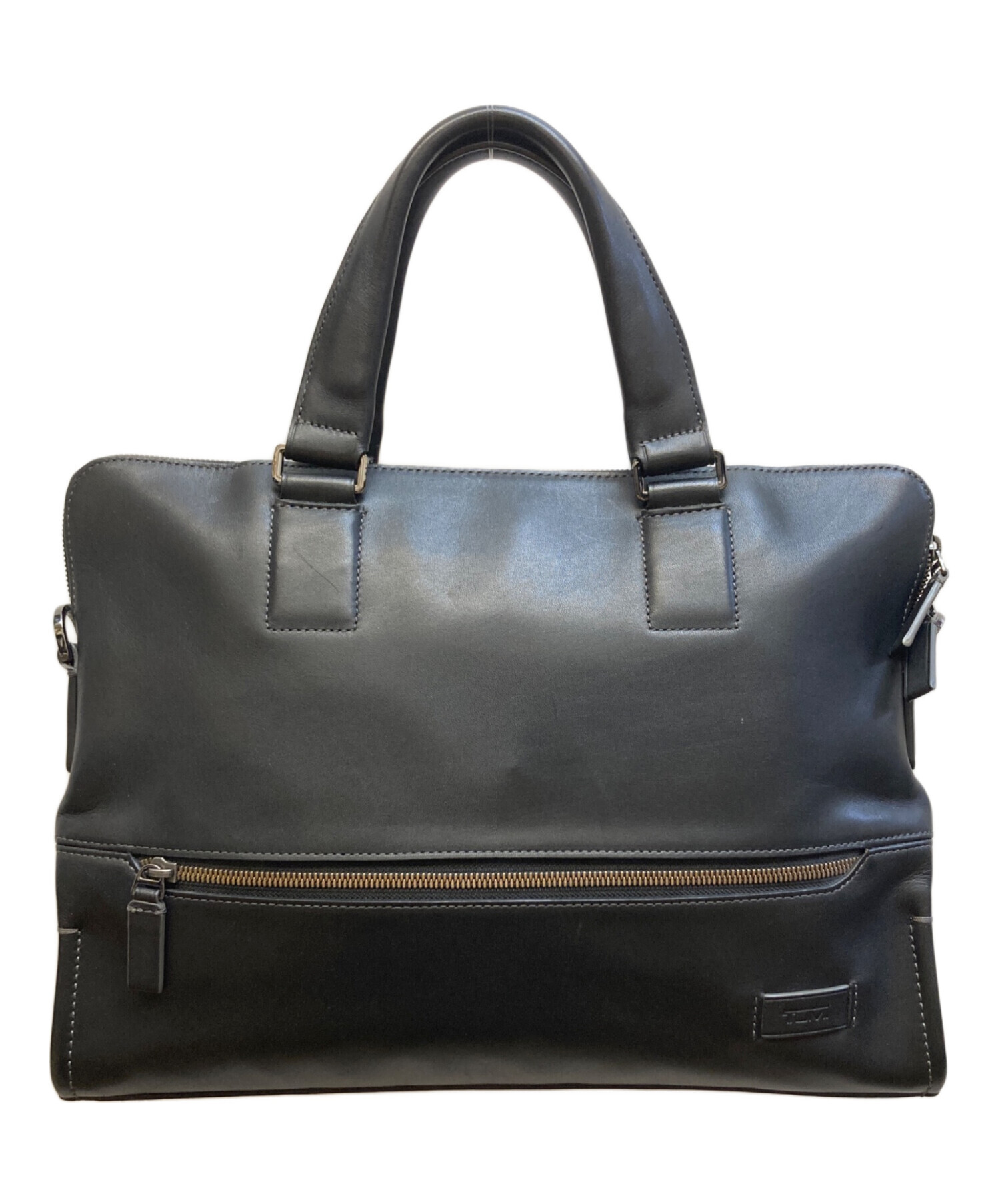中古・古着通販】TUMI (トゥミ) レザーブリーフケース/63016D ブラック