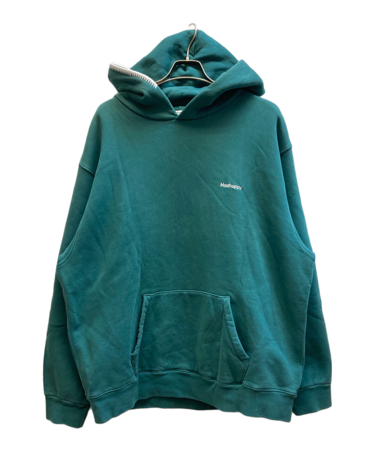 【未使用】MADHAPPY フーディー パーカー M グリーン 中古・古着通販】Madhappy (マッドハッピー) 刺繍パーカー/4U033F122