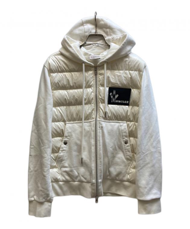 中古・古着通販】MONCLER (モンクレール) ダウン切替パーカー