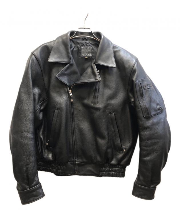 中古・古着通販】KADOYA (カドヤ) レザーライダースジャケット