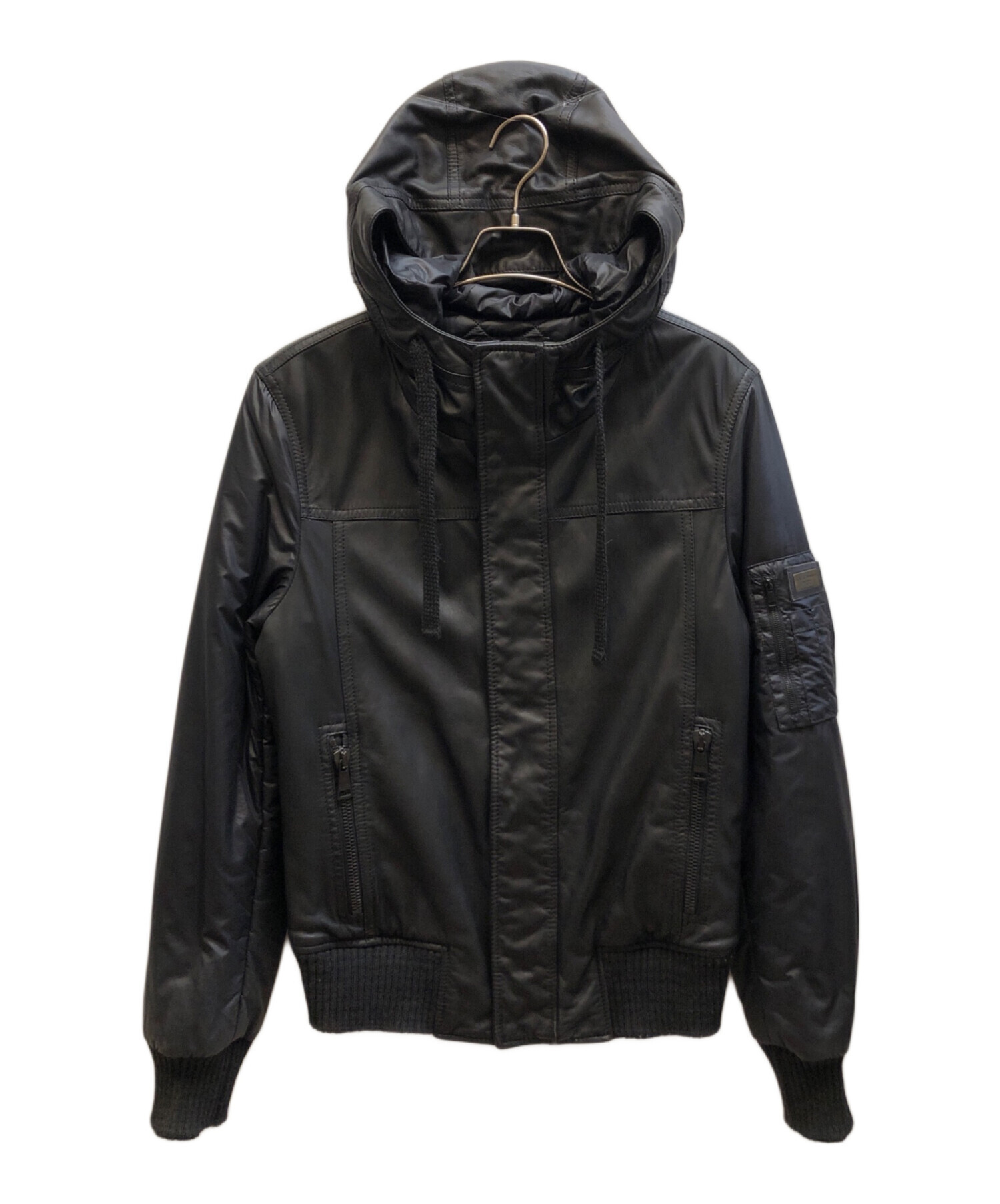DOLCE & GABBANA レザー ジャケット特別割引中 中古・古着通販】DOLCE & GABBANA (ドルチェ＆ガッバーナ) 切替レザー