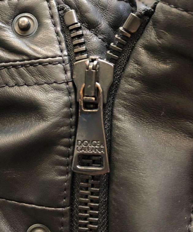 中古・古着通販】DOLCE & GABBANA (ドルチェ＆ガッバーナ) 切替レザー