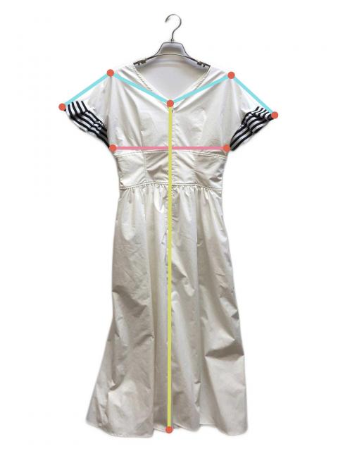 BORDERS at BALCONY × DANSKIN コルセットドレス 38 中古・古着通販】BORDERS AT BALCONY (ボーダーズアットバルコニー