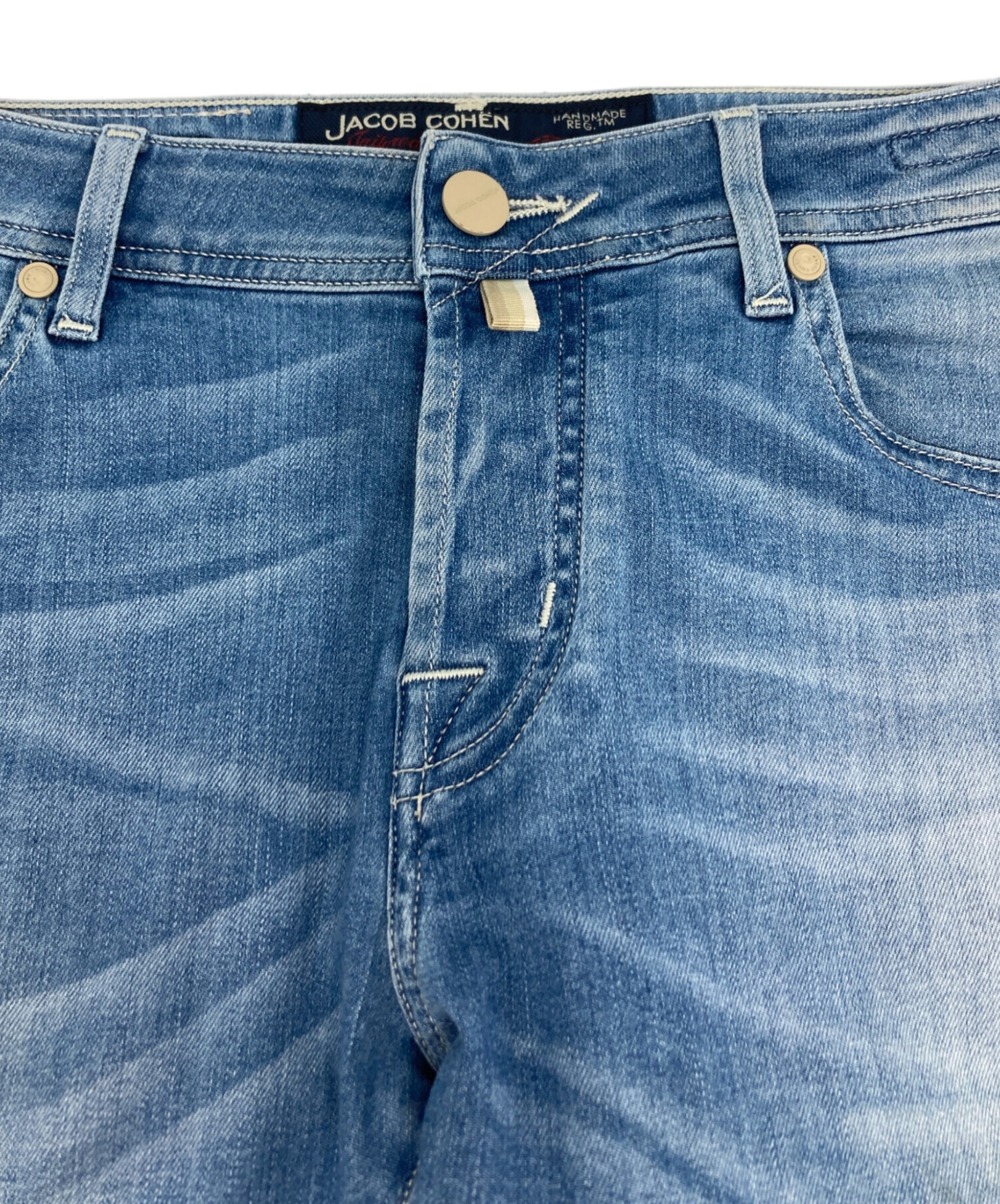 JACOB COHEN ヤコブコーエン J622 ストレッチ デニムパンツ 未裾直 