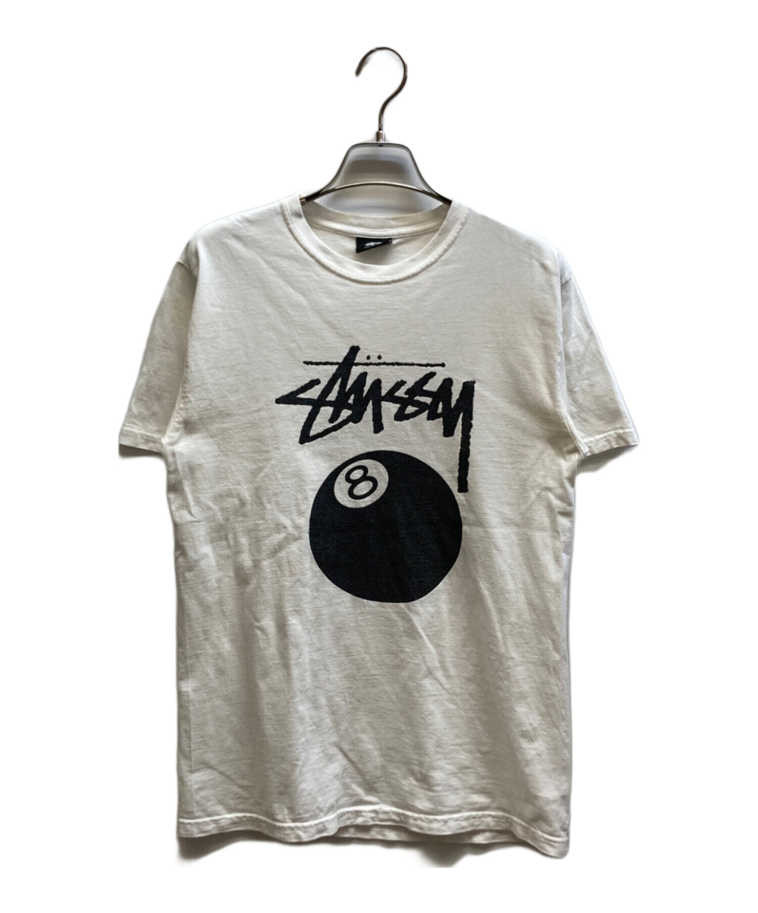 中古・古着通販】stussy (ステューシー) 8ボールTシャツ ホワイト