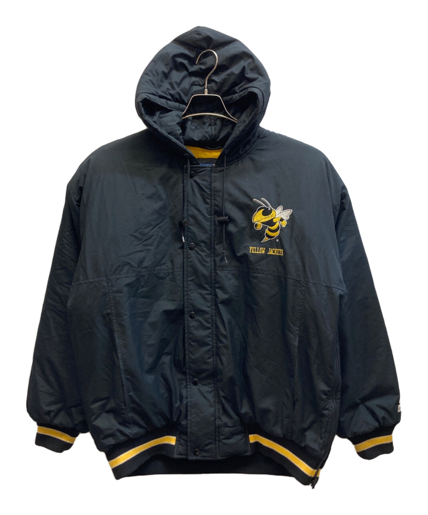 中古・古着通販】STARTER (スターター) 中綿ジャケット ブラック 