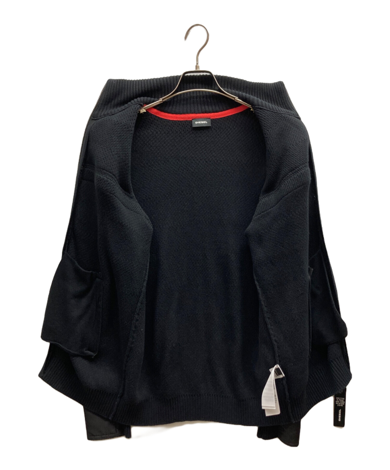中古・古着通販】DIESEL (ディーゼル) ハイネックジップアップ 