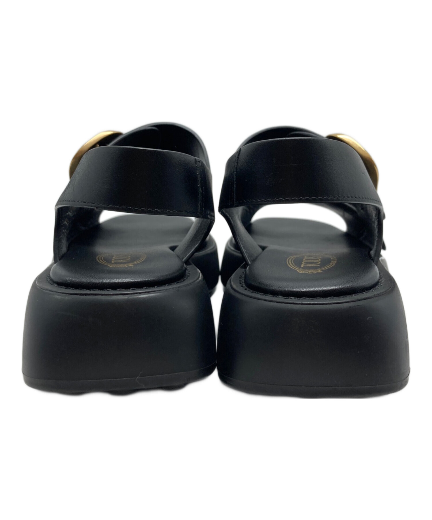 中古・古着通販】TOD'S (トッズ) ダブルバックルサンダル/XXW11K0FH50