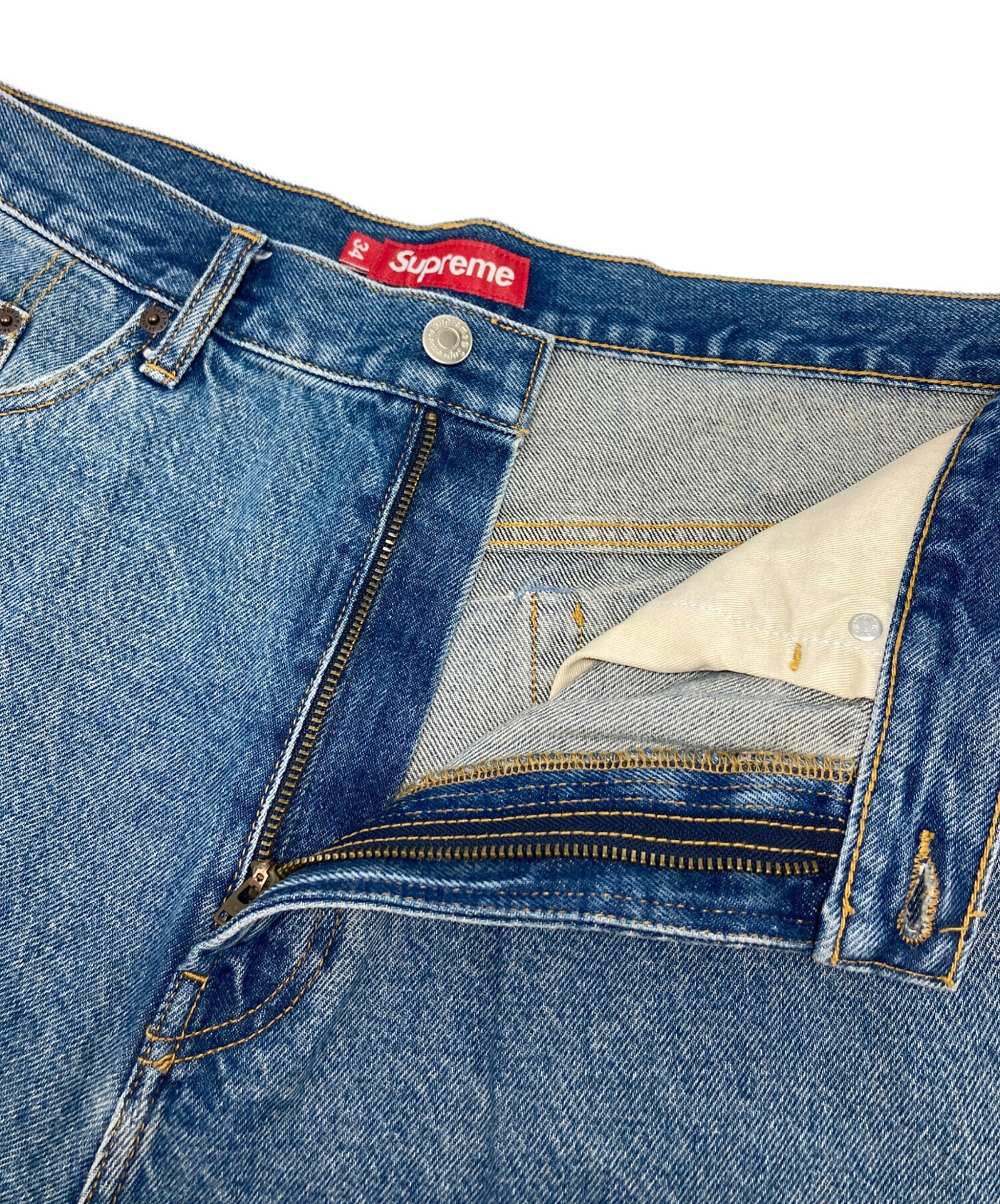 中古・古着通販】SUPREME (シュプリーム) Baggy Jean インディゴ