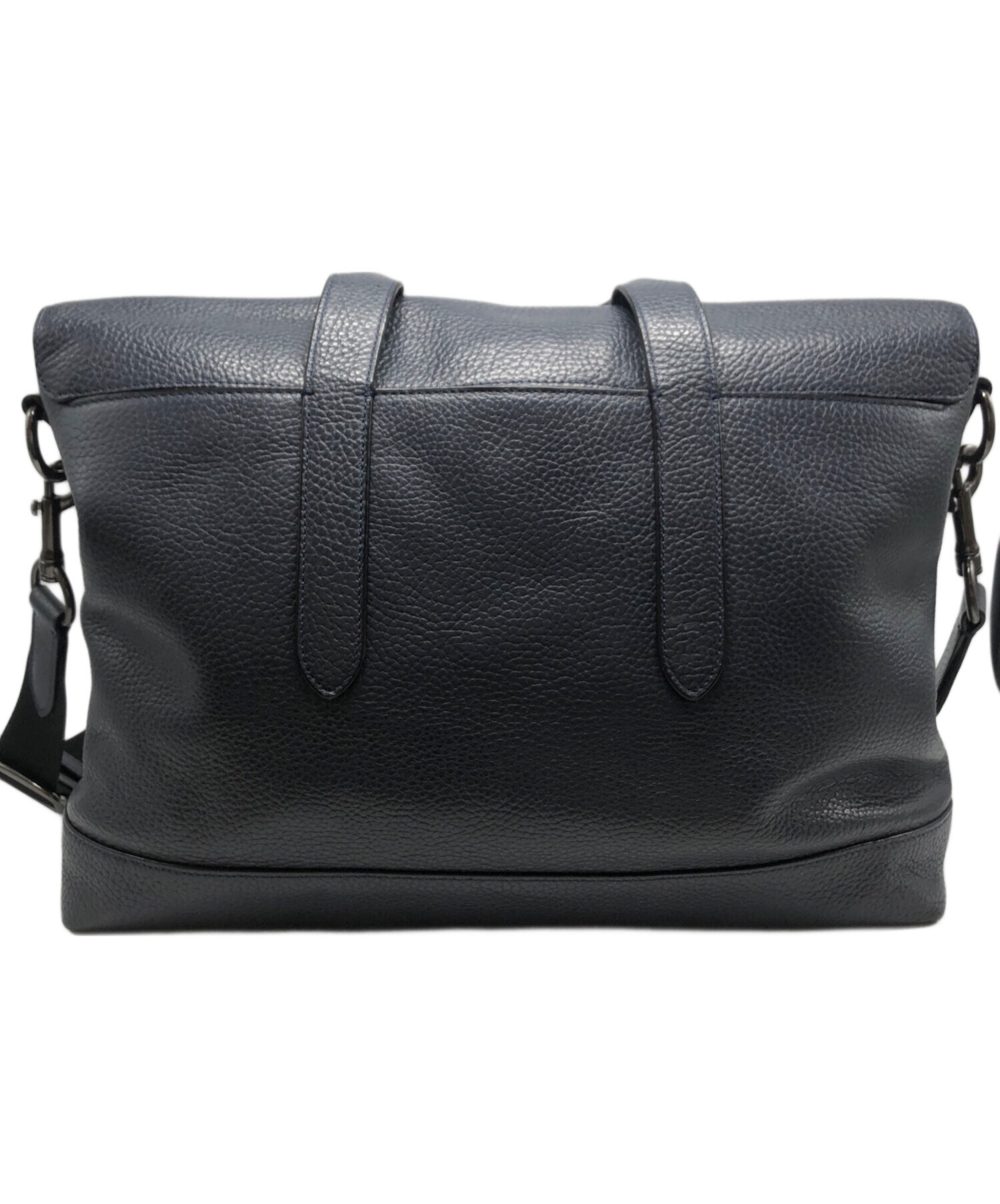 中古・古着通販】COACH (コーチ) ショルダーバッグ ネイビー｜ブランド